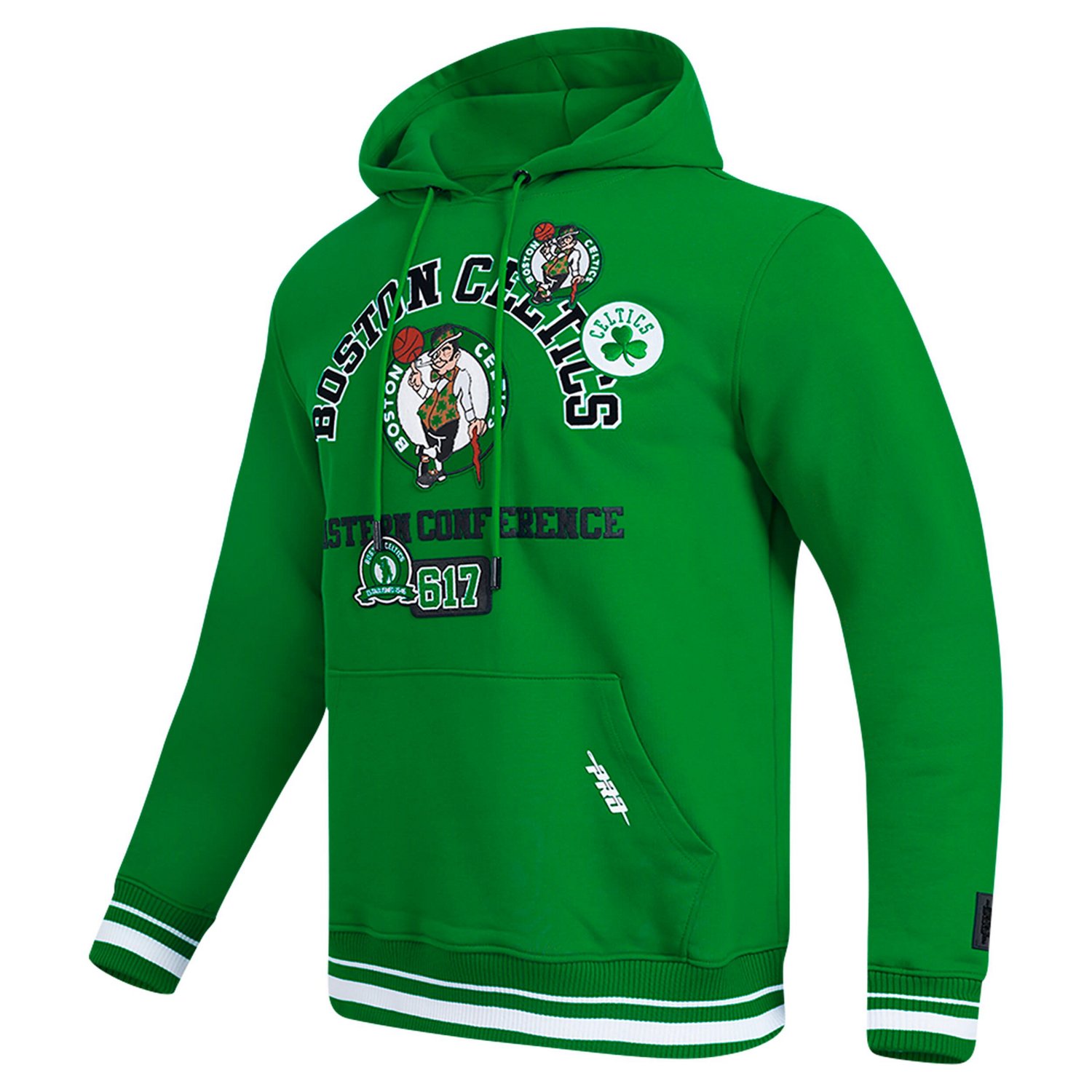 Pro Standard Kelly Boston Celtics Area Code Pullover Hoodie - view number 2