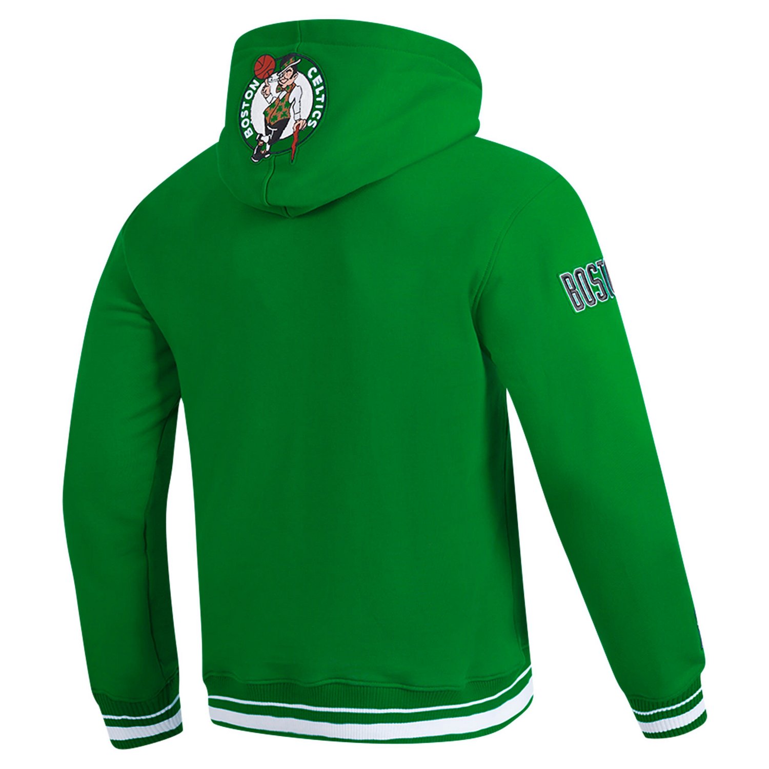 Pro Standard Kelly Boston Celtics Area Code Pullover Hoodie
