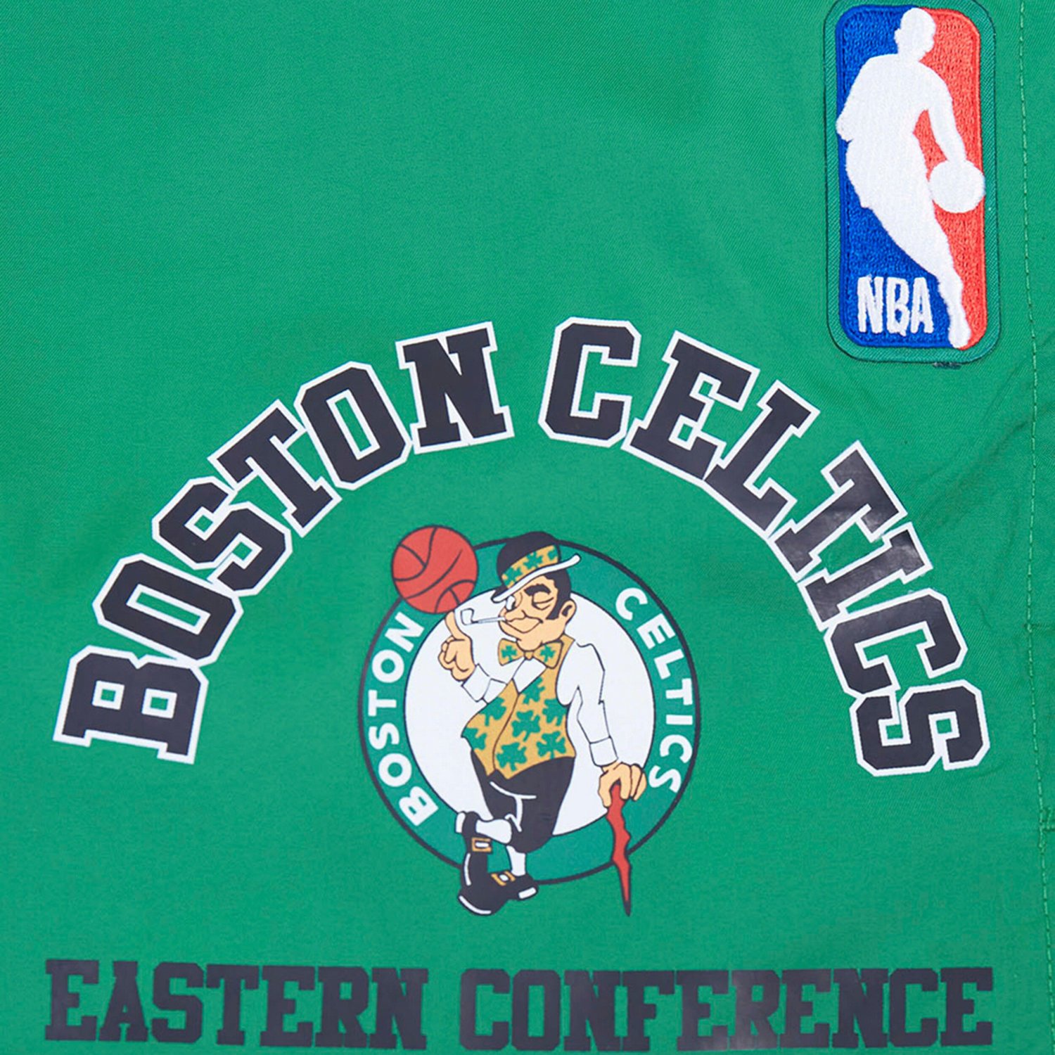 Pro Standard Kelly Boston Celtics Area Code Shorts