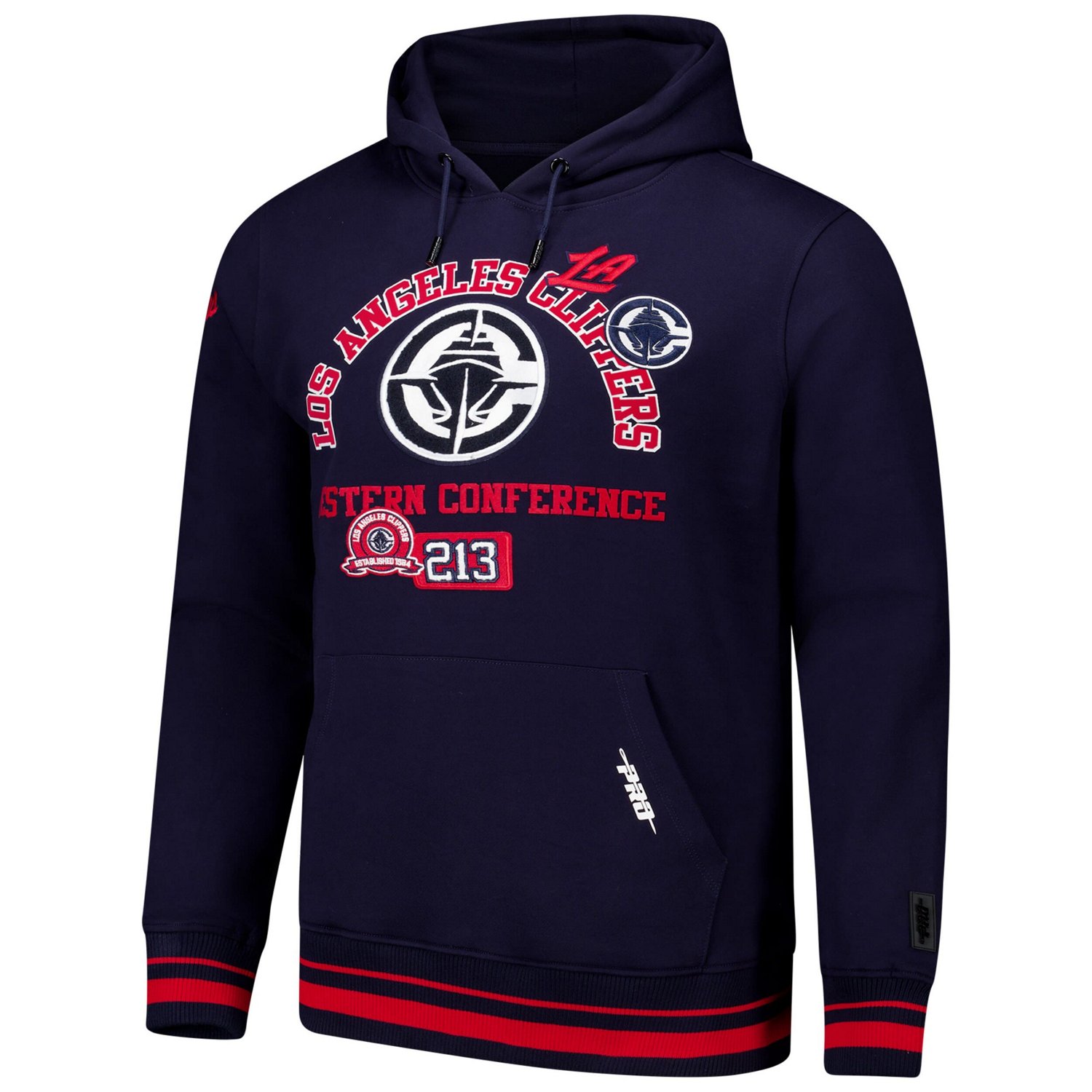 Pro Standard LA Clippers Area Code Pullover Hoodie - view number 2