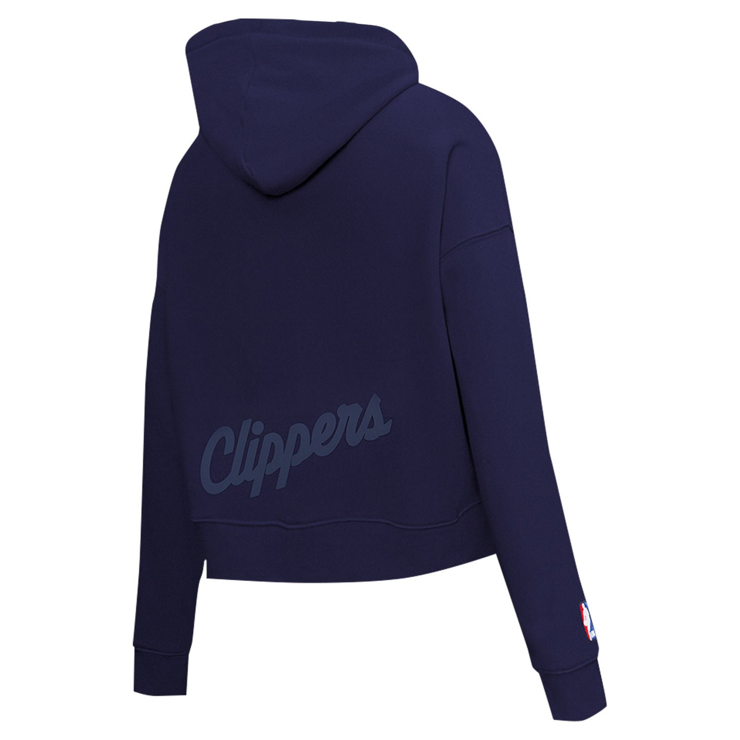 Pro Standard LA Clippers Jewels Cropped Pullover Hoodie - view number 3