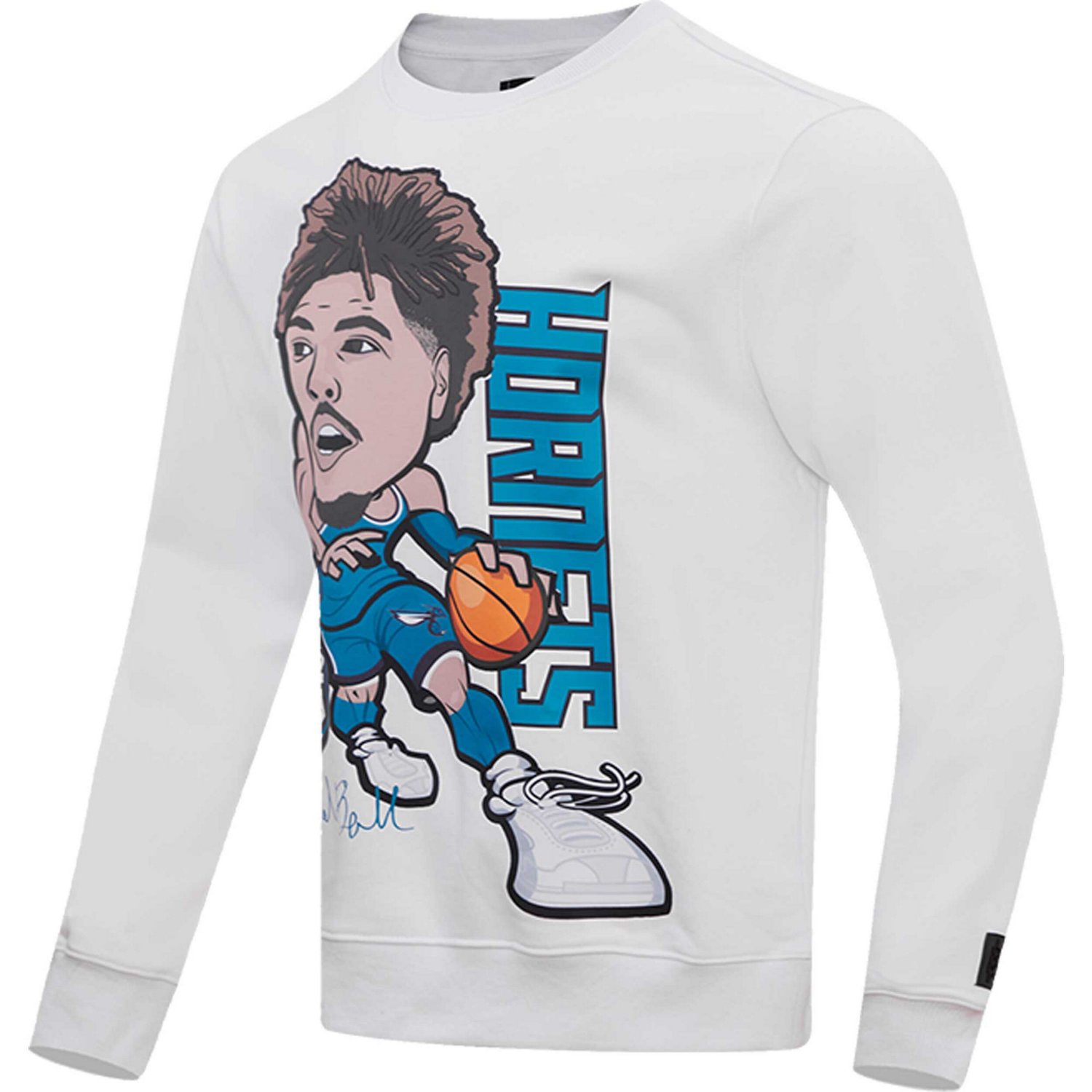 Pro Standard LaMelo Ball Charlotte Hornets Avatar Pullover Sweatshirt                                                            - view number 2