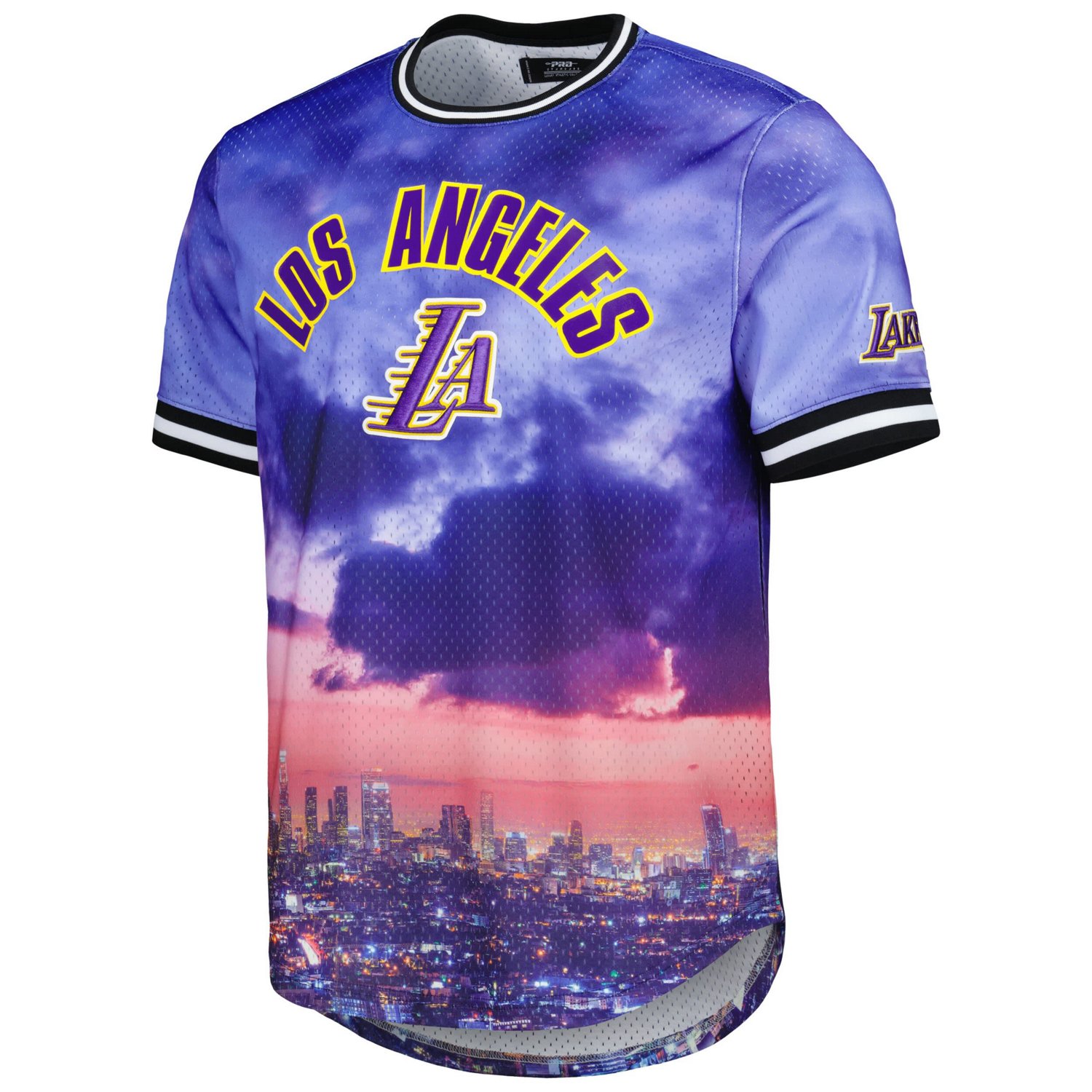 Pro Standard Los Angeles Lakers Cityscape Stacked Logo T-Shirt