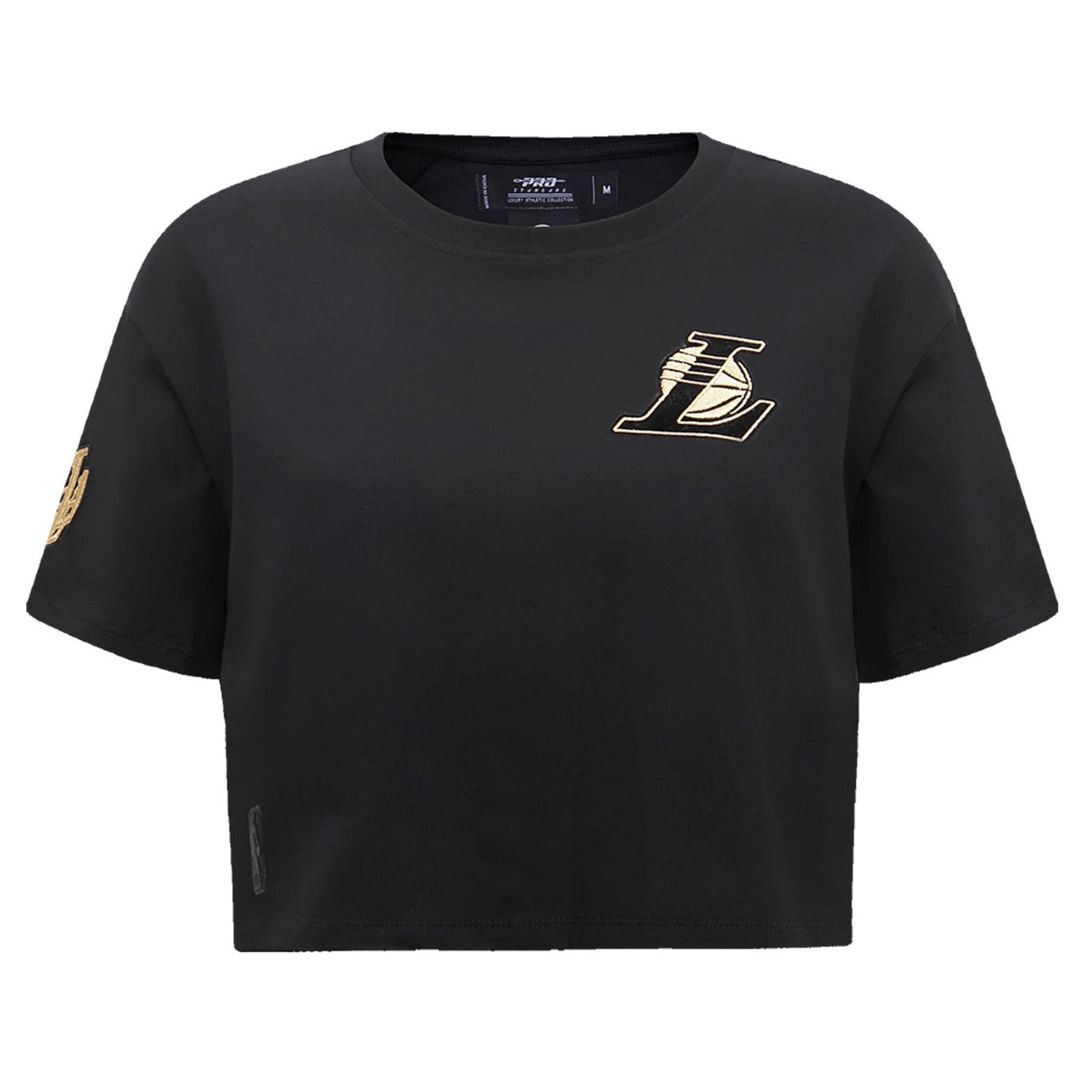 Pro Standard Los Angeles Lakers Holiday Glam Boxy T-Shirt - view number 3