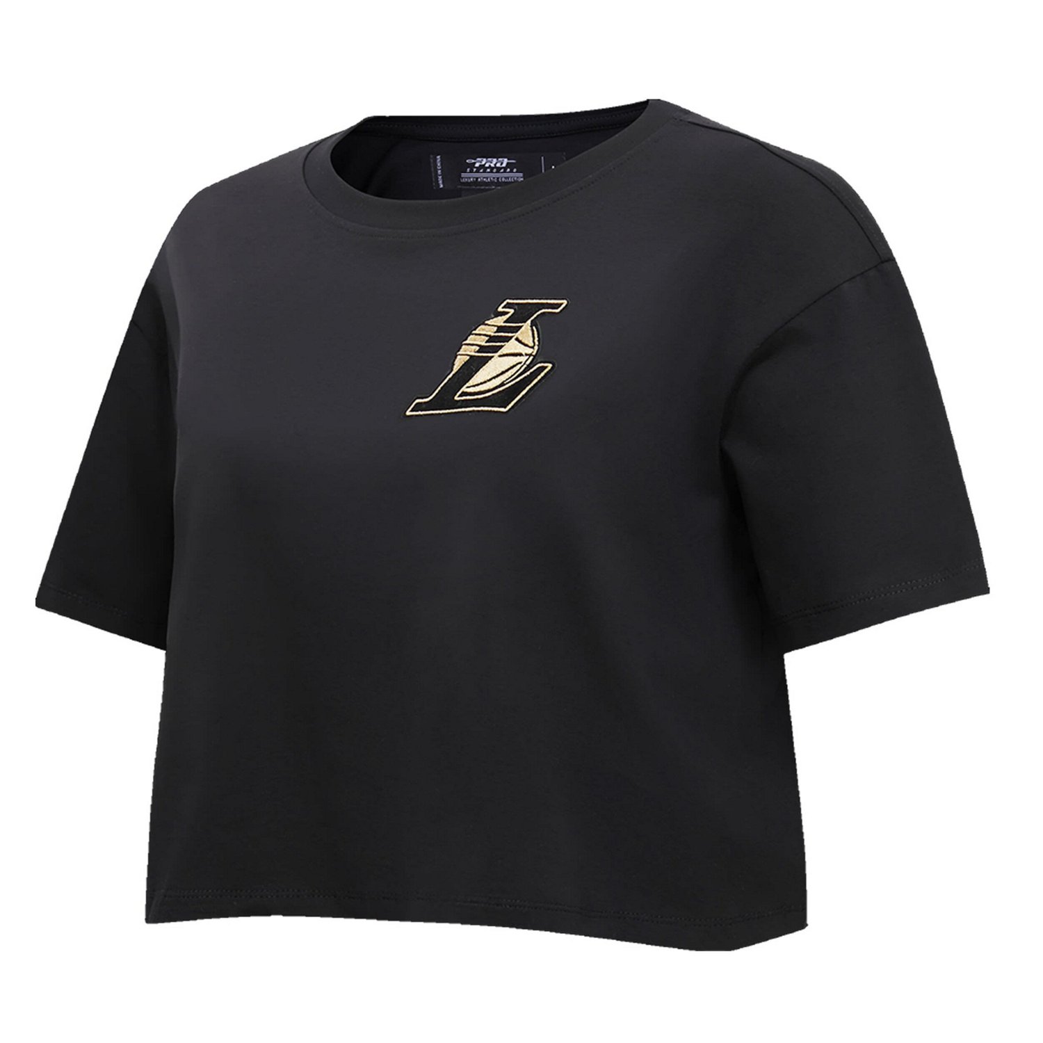 Pro Standard Los Angeles Lakers Holiday Glam Boxy T-Shirt - view number 2