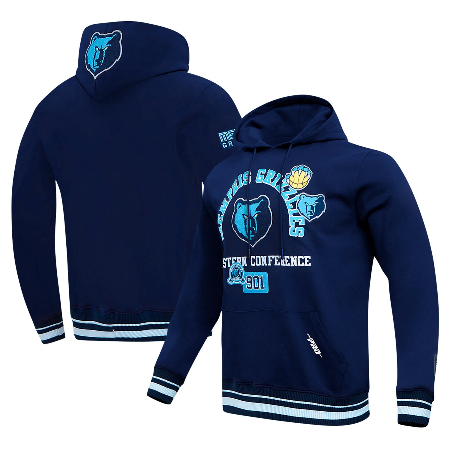 Pro Standard Memphis Grizzlies Area Code Pullover Hoodie                                                                         - view number 1