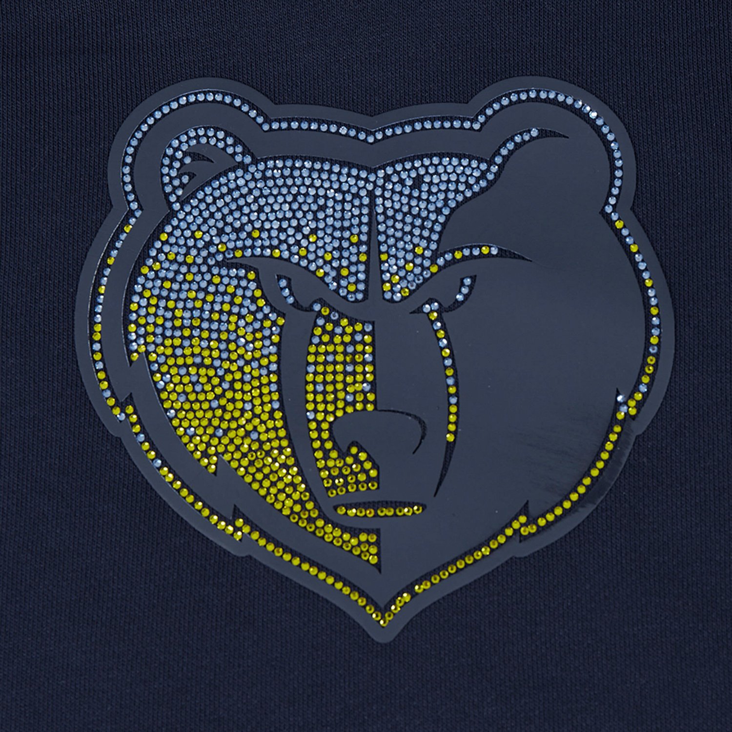 Pro Standard Memphis Grizzlies Jewels Cropped Pullover Hoodie - view number 4