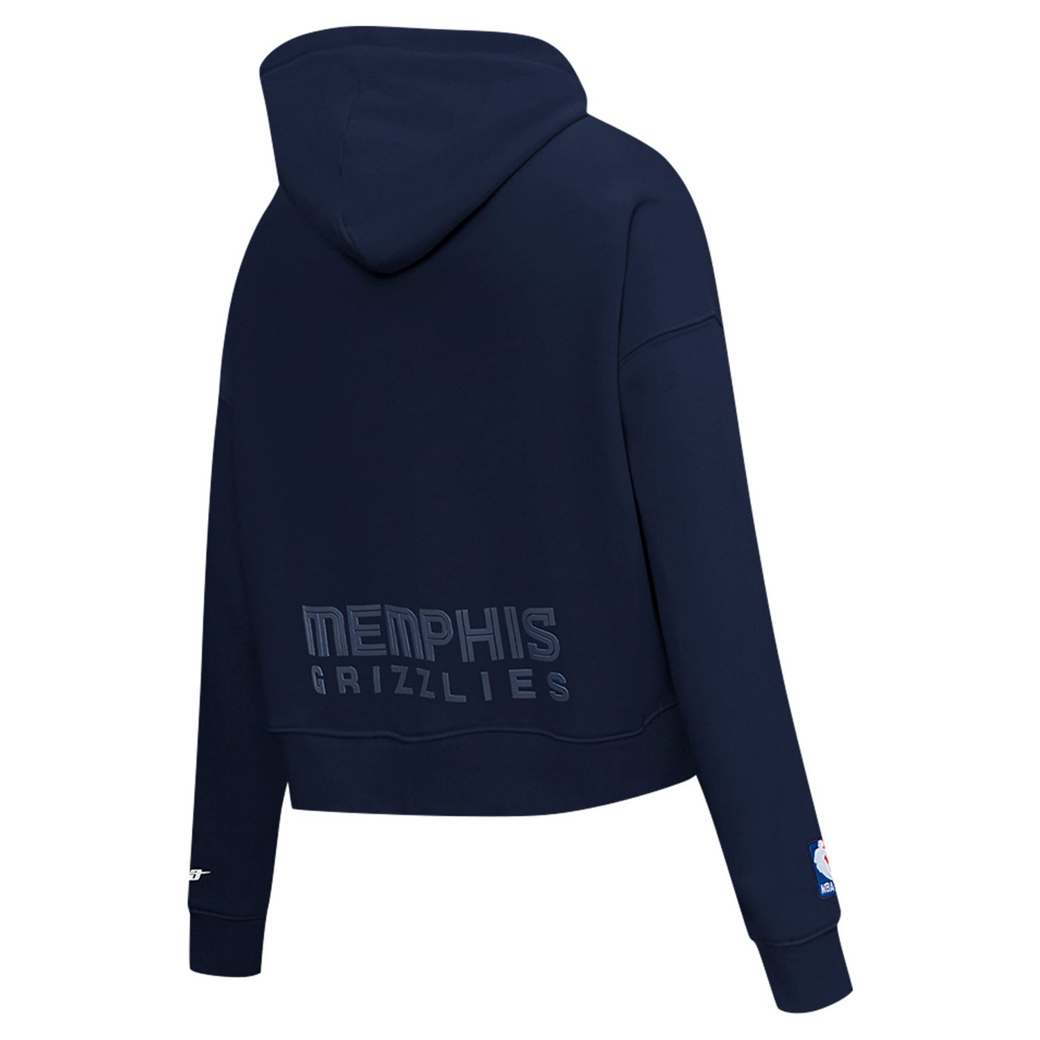 Pro Standard Memphis Grizzlies Jewels Cropped Pullover Hoodie - view number 3