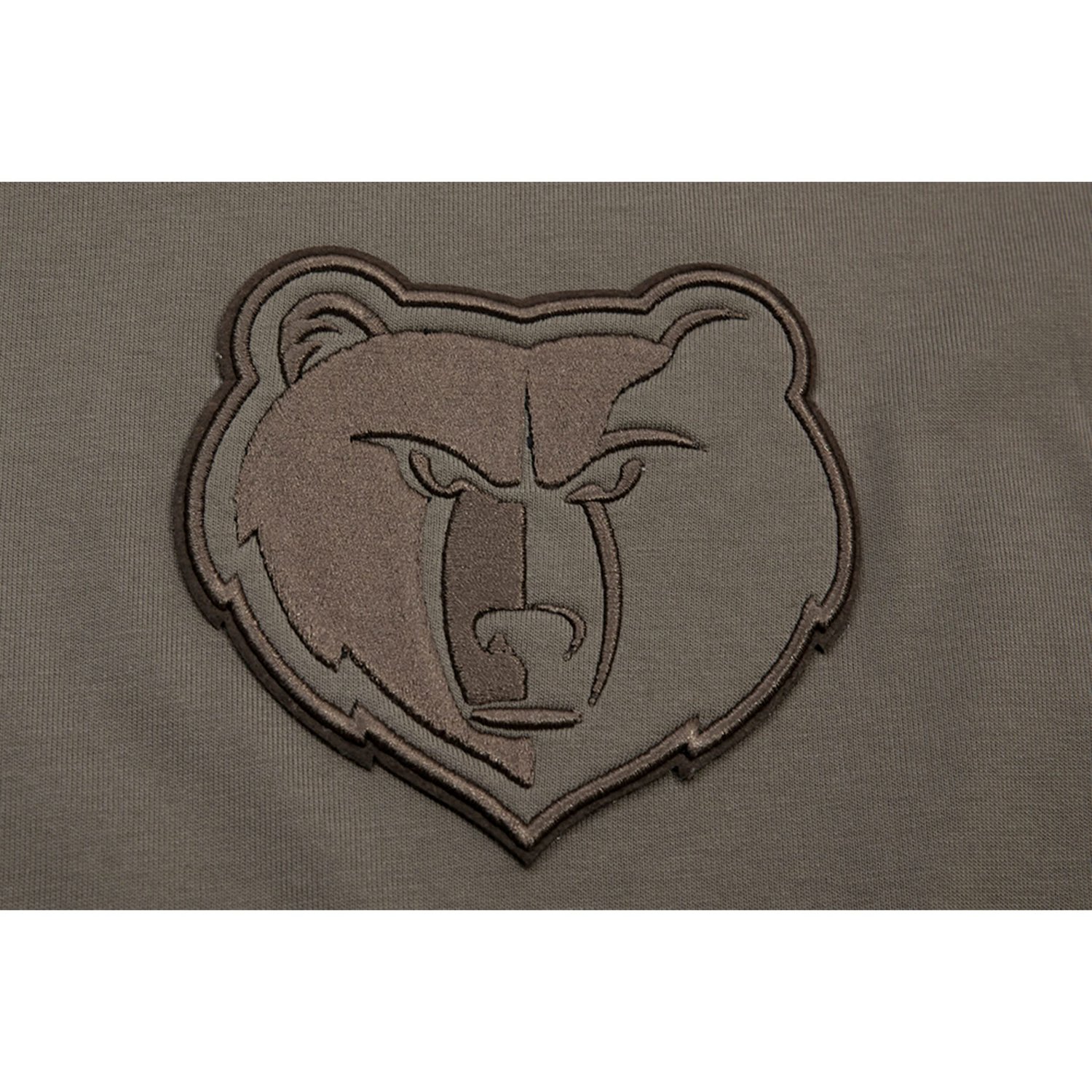 Pro Standard Memphis Grizzlies Neutrals Short Sleeve Pullover Hoodie