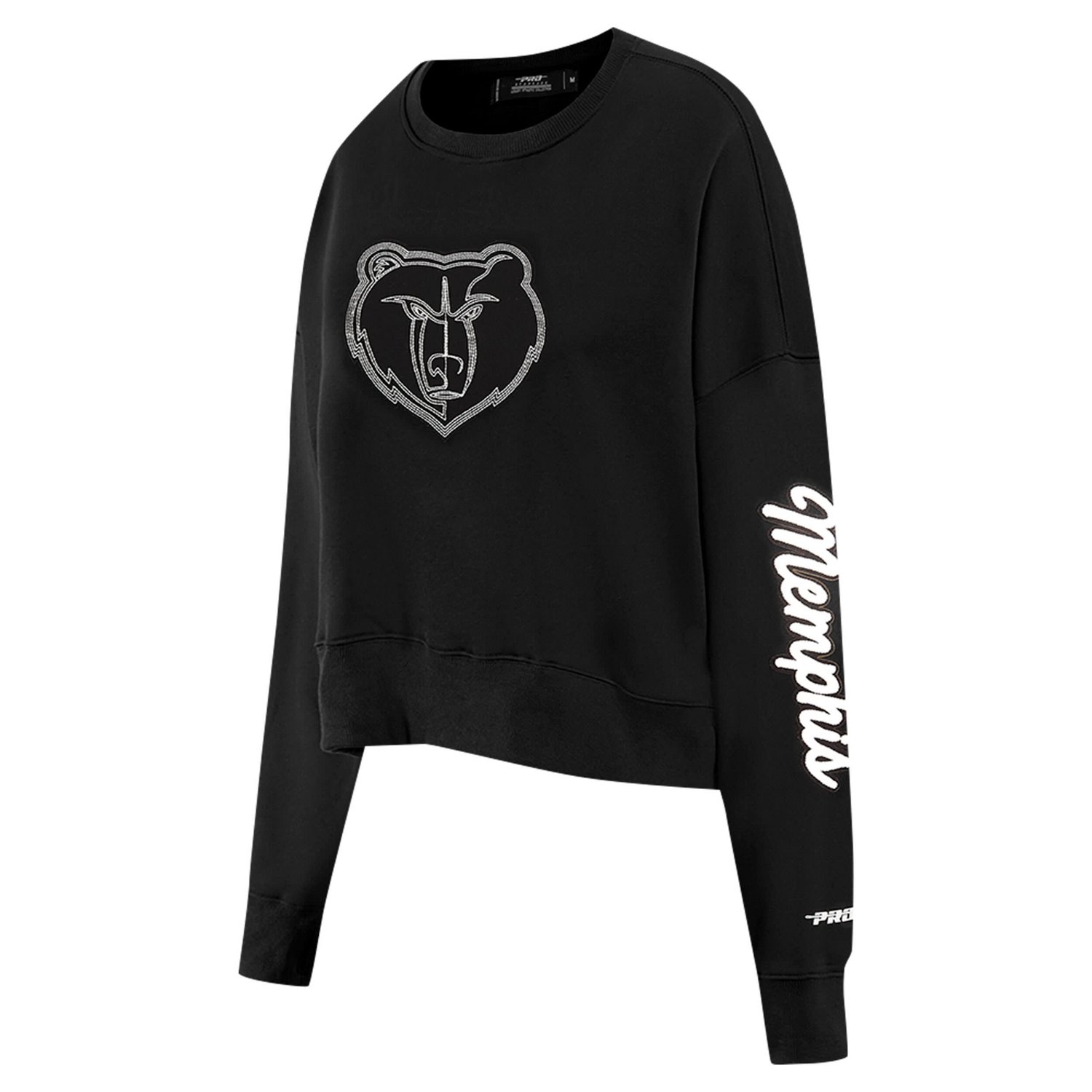 Pro Standard Memphis Grizzlies Paint The City Cropped Pullover Sweatshirt - view number 2