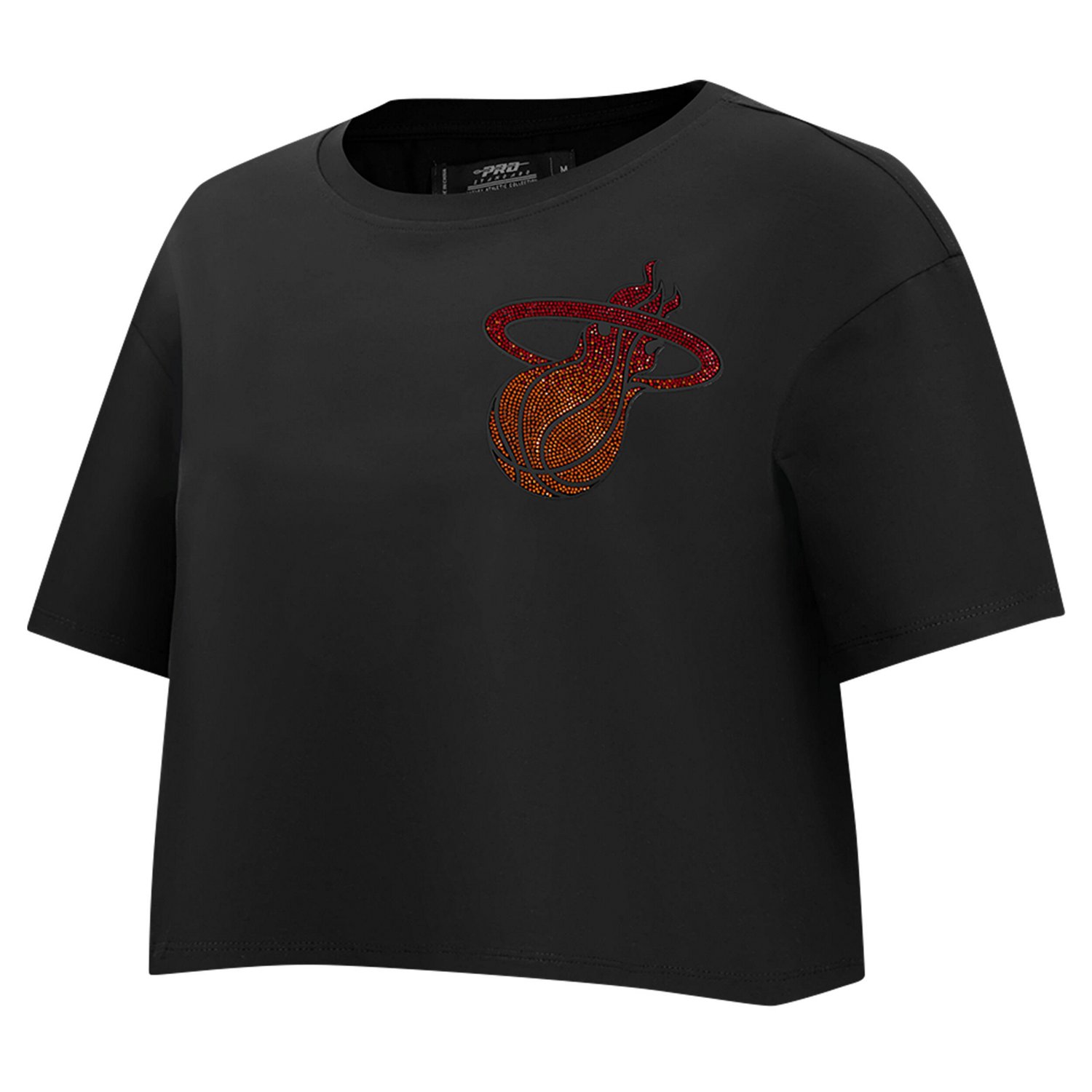 Pro Standard Miami Heat Jewels Boxy Cropped T-Shirt                                                                              - view number 2