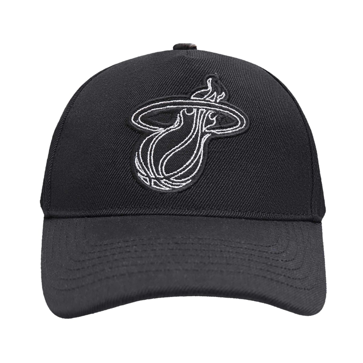 Pro Standard Miami Heat Paint the City Pinch Front Snapback Hat - view number 2