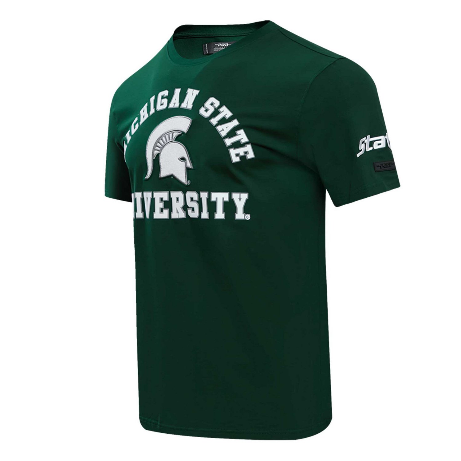 Pro Standard Michigan State Spartans Classic Stacked Logo T-Shirt - view number 2