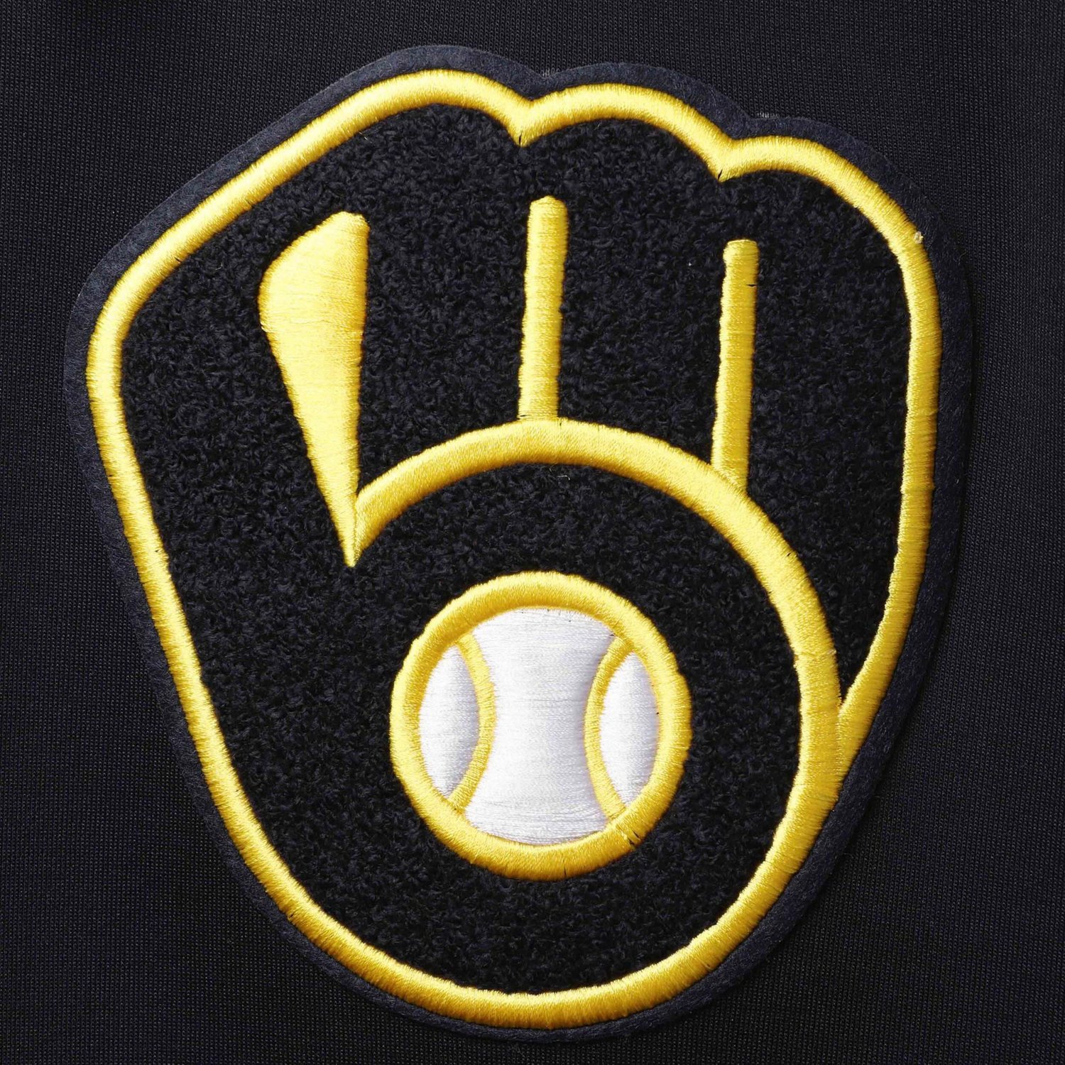 Pro Standard Milwaukee Brewers Team Logo Pullover Hoodie - view number 3