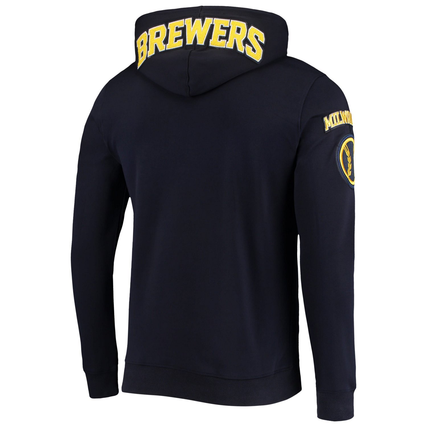 Pro Standard Milwaukee Brewers Team Logo Pullover Hoodie - view number 4