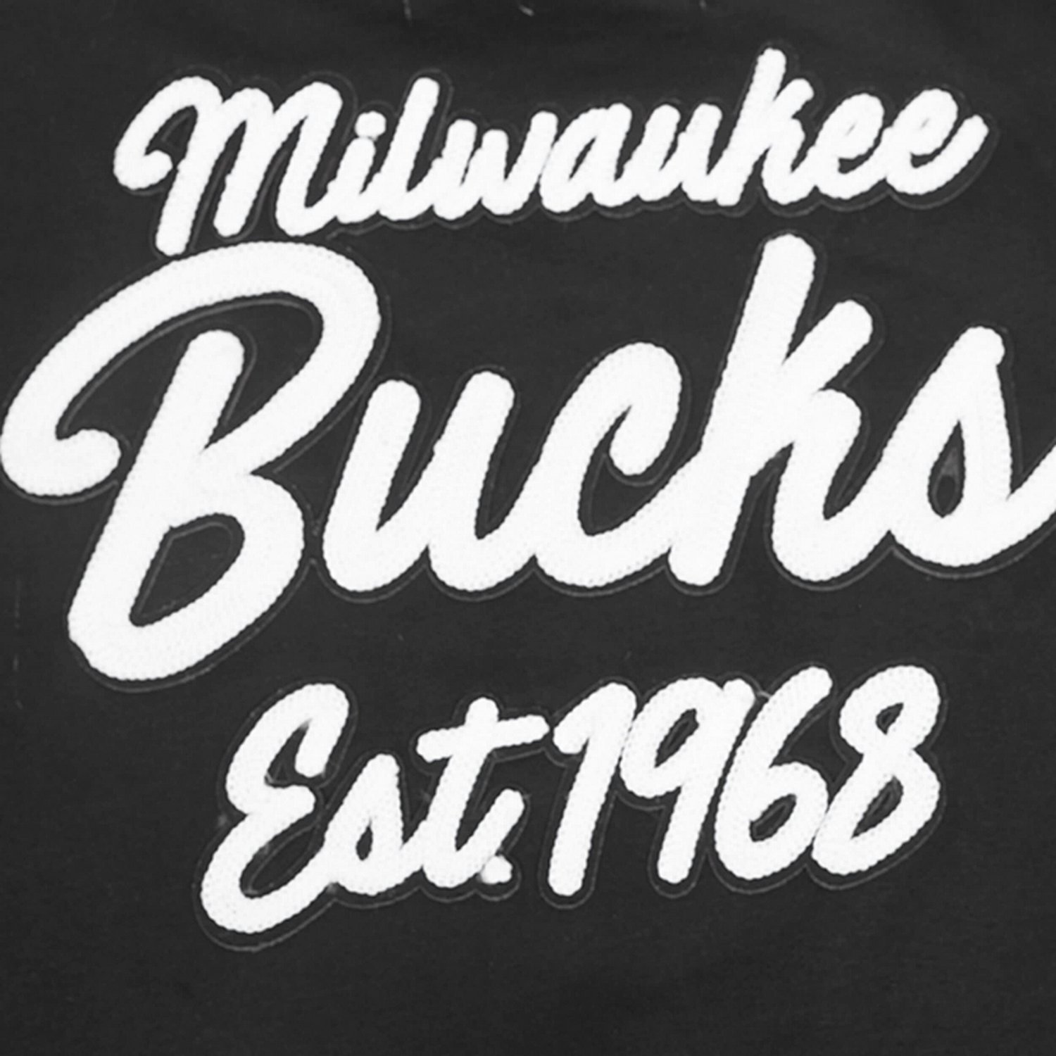 Pro Standard Milwaukee Bucks Paint The City Cropped Pullover Sweatshirt - view number 4
