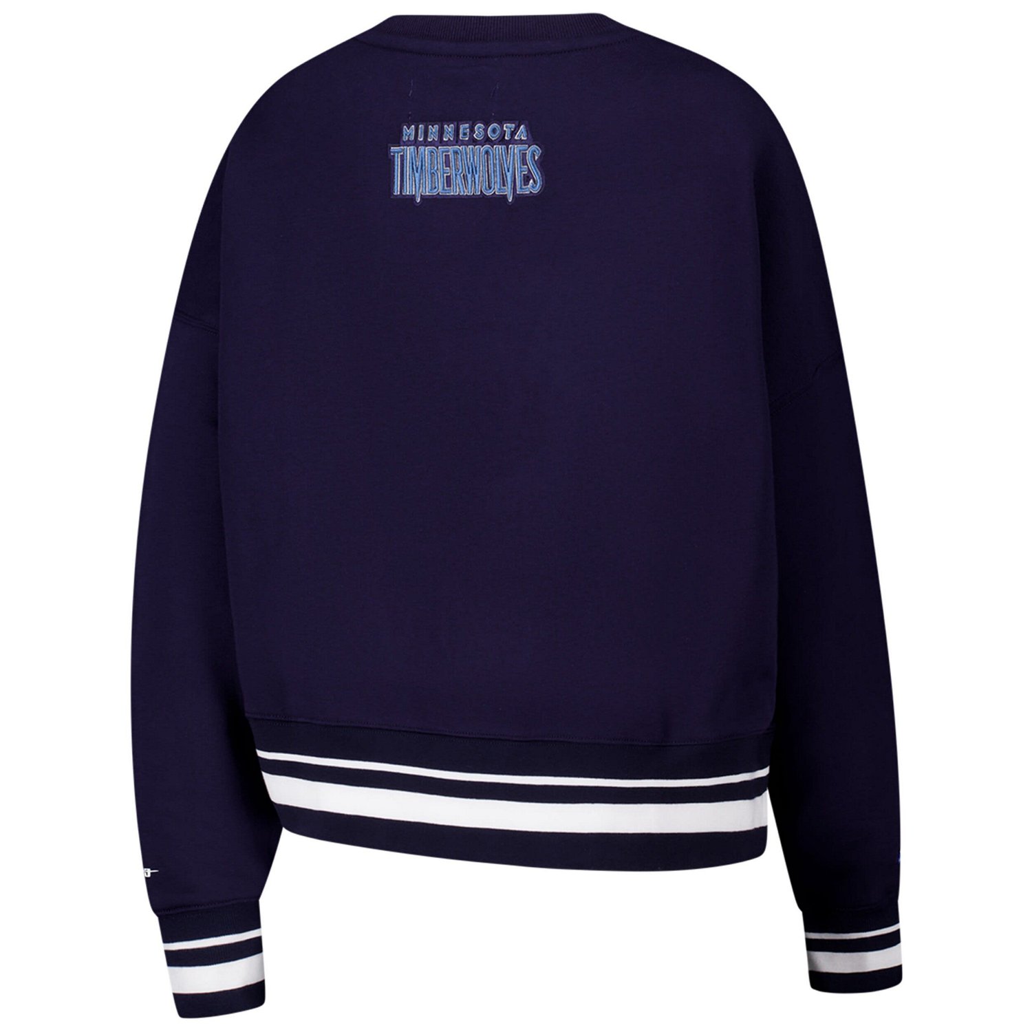 Pro Standard Minnesota Timberwolves Area Code Cropped Pullover Sweatshirt - view number 3