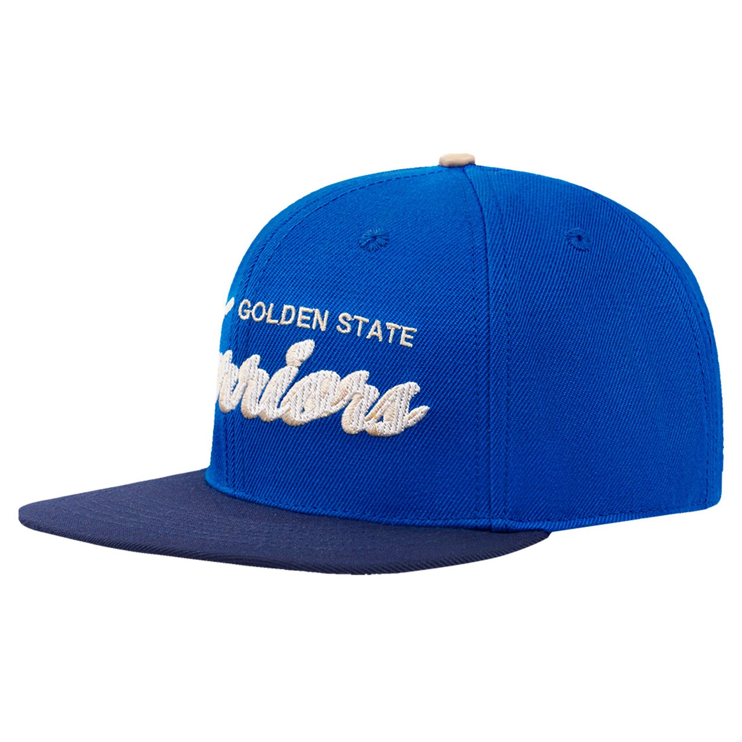 Pro Standard Navy Golden State Warriors Legacy Snapback Hat - view number 3