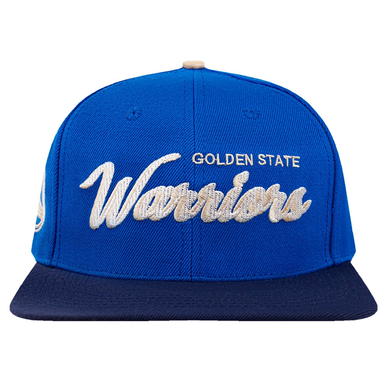 Pro Standard Navy Golden State Warriors Legacy Snapback Hat - view number 2
