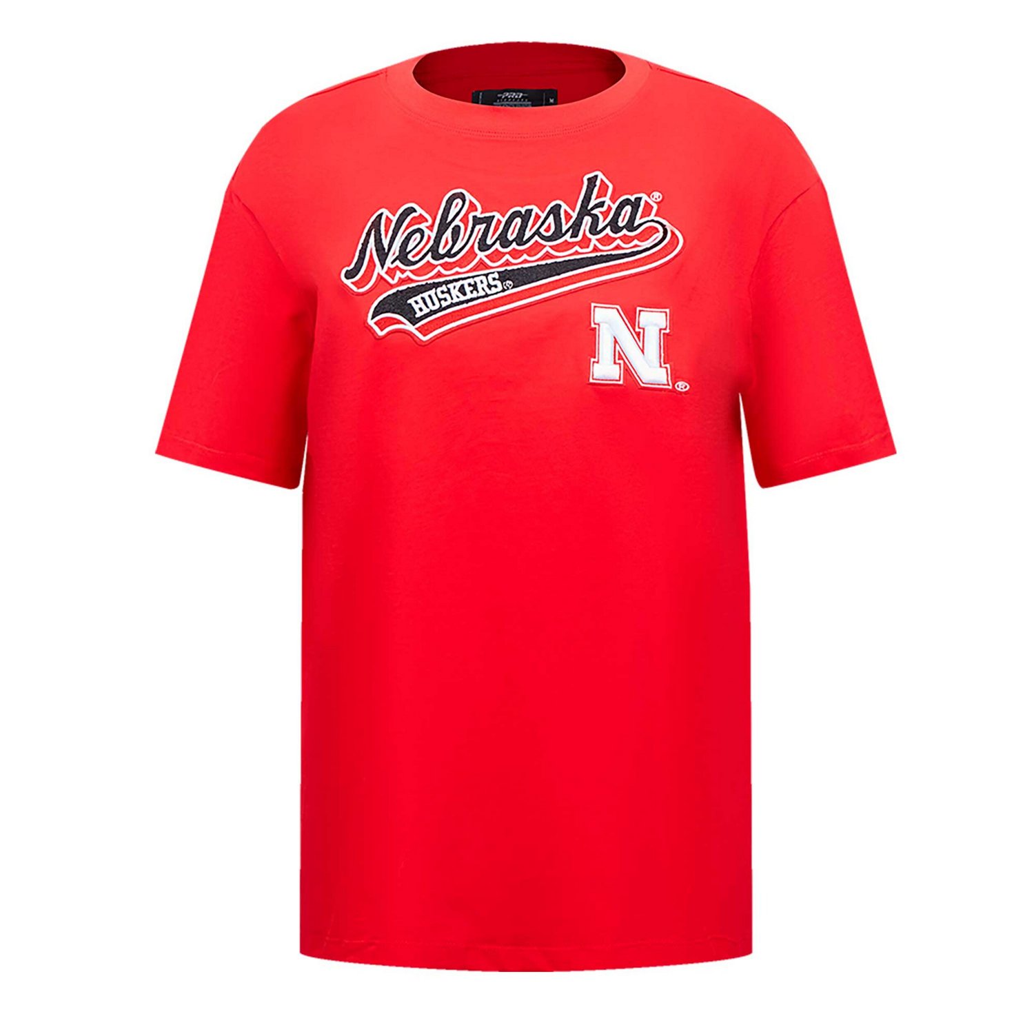 Pro Standard Nebraska Huskers Script Tail Oversized Boyfriend T-Shirt - view number 3
