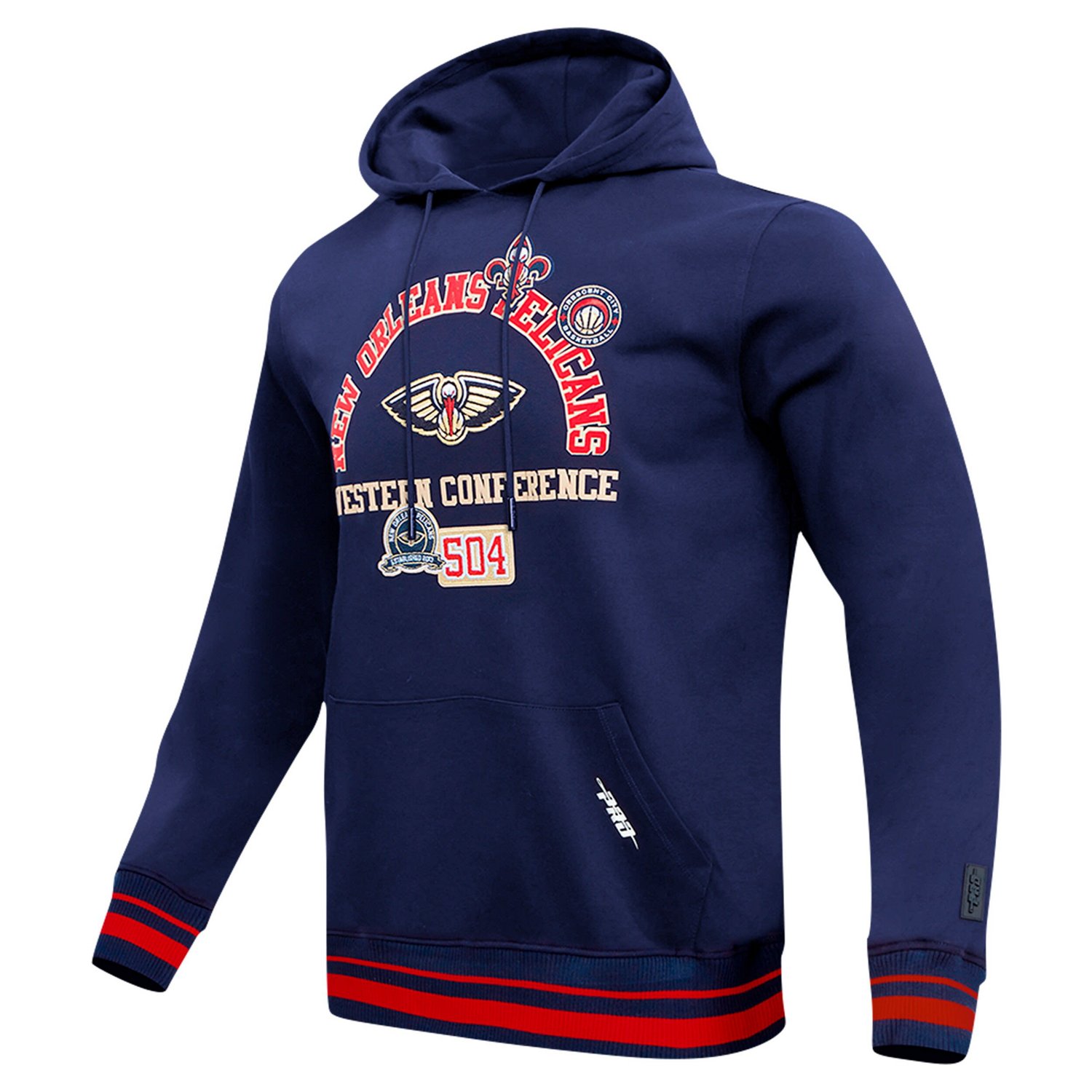 Pro Standard New Orleans Pelicans Area Code Pullover Hoodie - view number 2