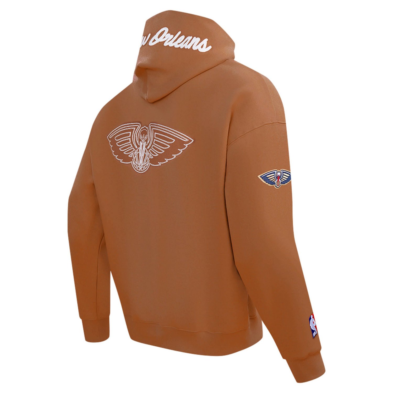 Pro Standard New Orleans Pelicans Paint the City Drop Shoulder Pullover Hoodie - view number 3