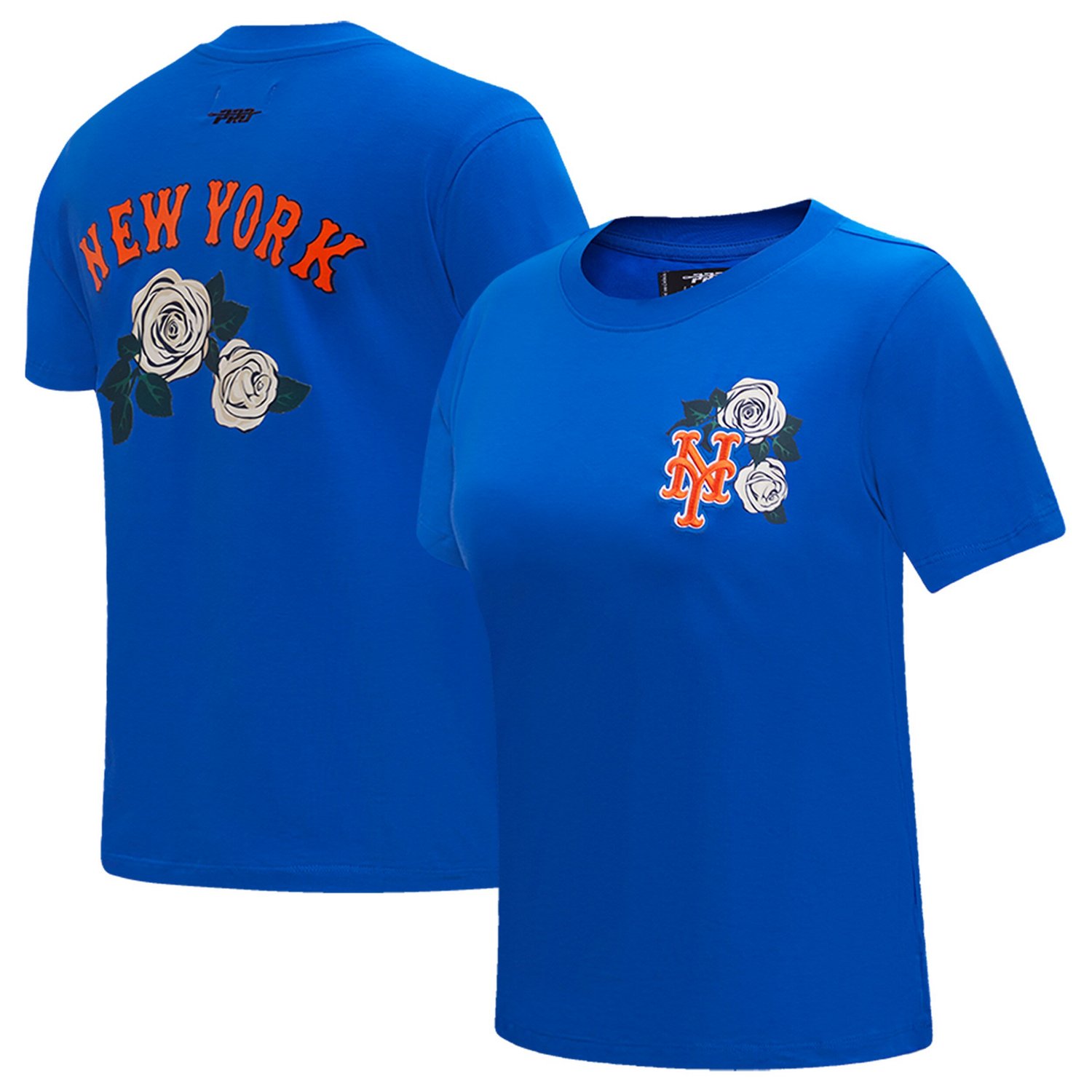 Pro Standard New York Mets Roses Fitted T-Shirt