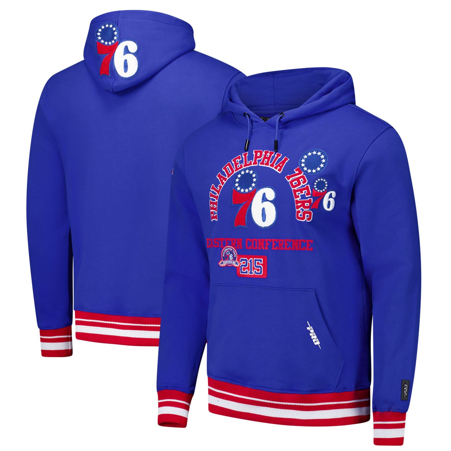 Pro Standard Philadelphia 76ers Area Code Pullover Hoodie