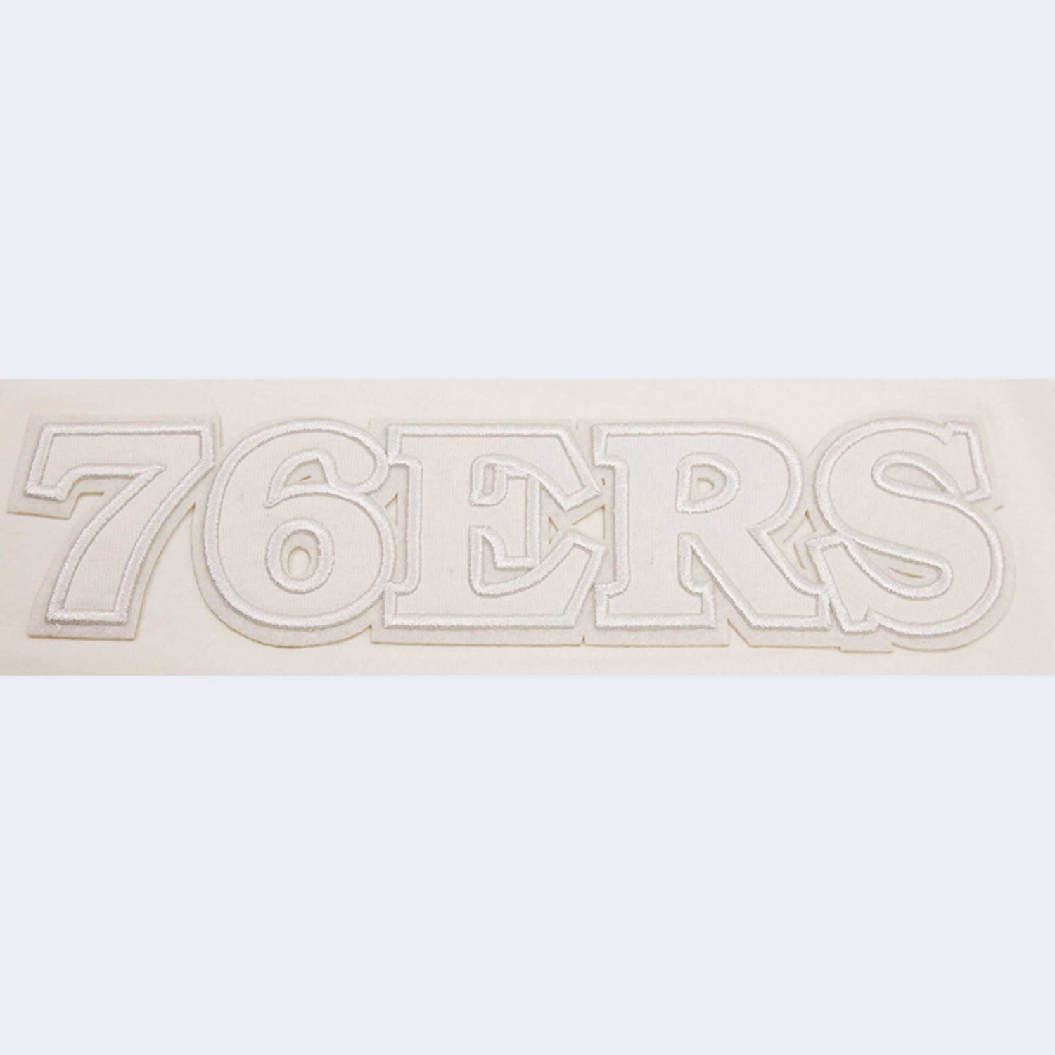 Pro Standard Philadelphia 76ers Neutral Boxy Crop T-Shirt