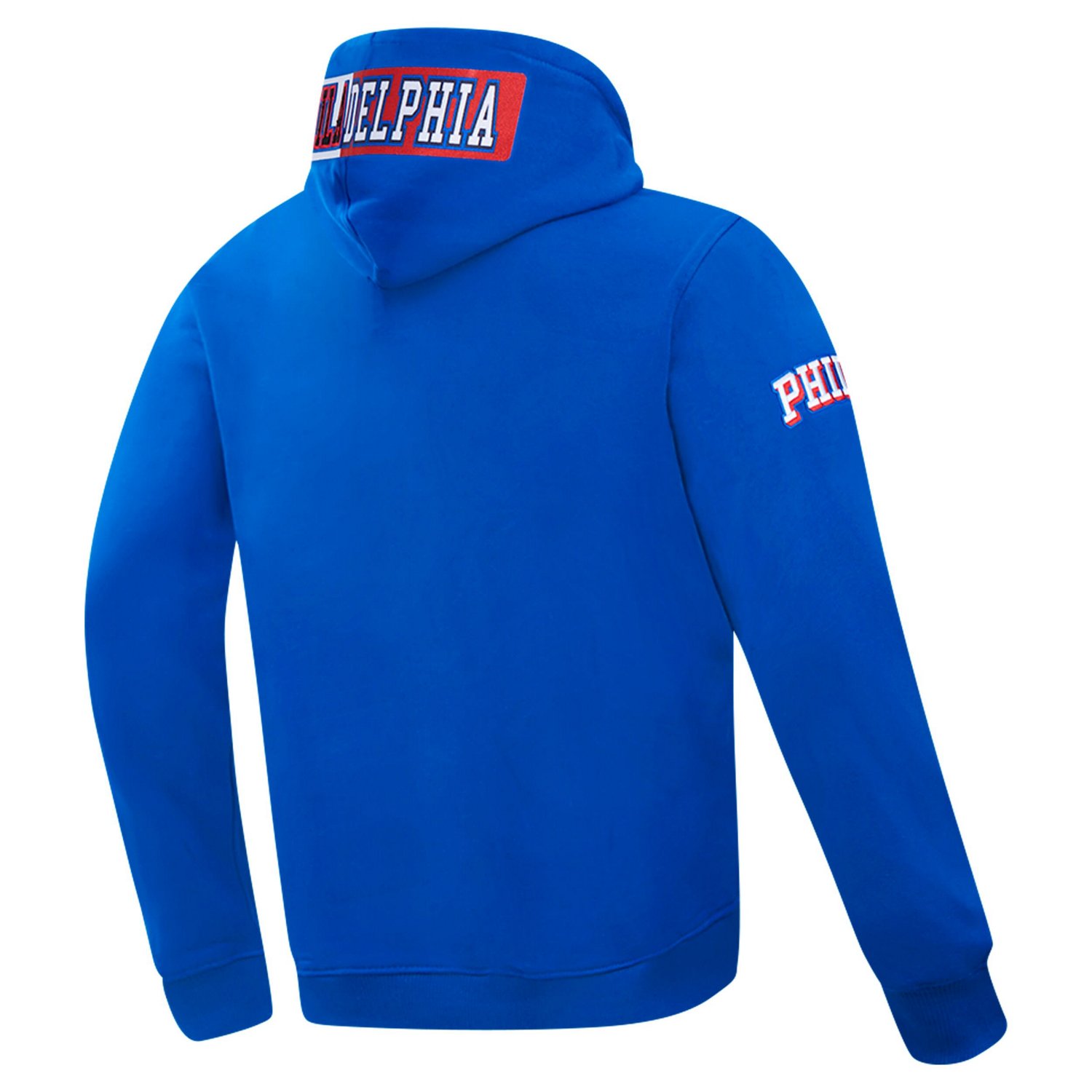 Pro Standard Philadelphia 76ers Split Logo Pullover Hoodie - view number 3