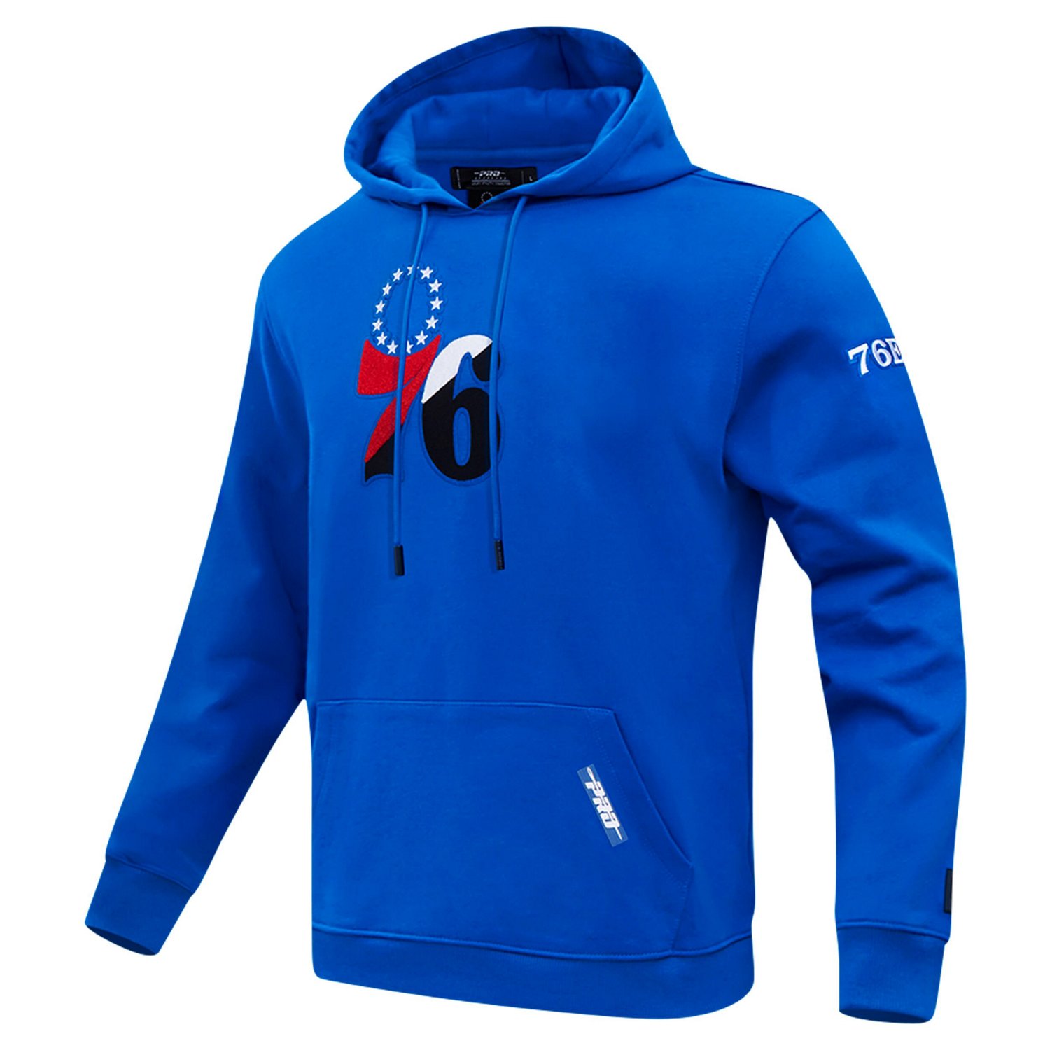 Pro Standard Philadelphia 76ers Split Logo Pullover Hoodie - view number 2