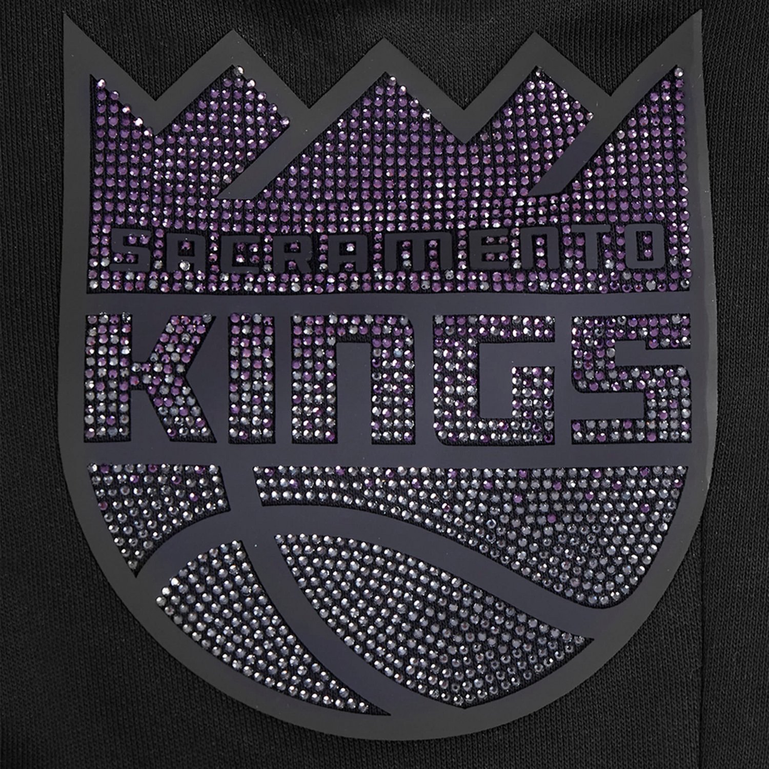 Pro Standard Sacramento Kings Jewels Boxy Cropped T-Shirt                                                                        - view number 4