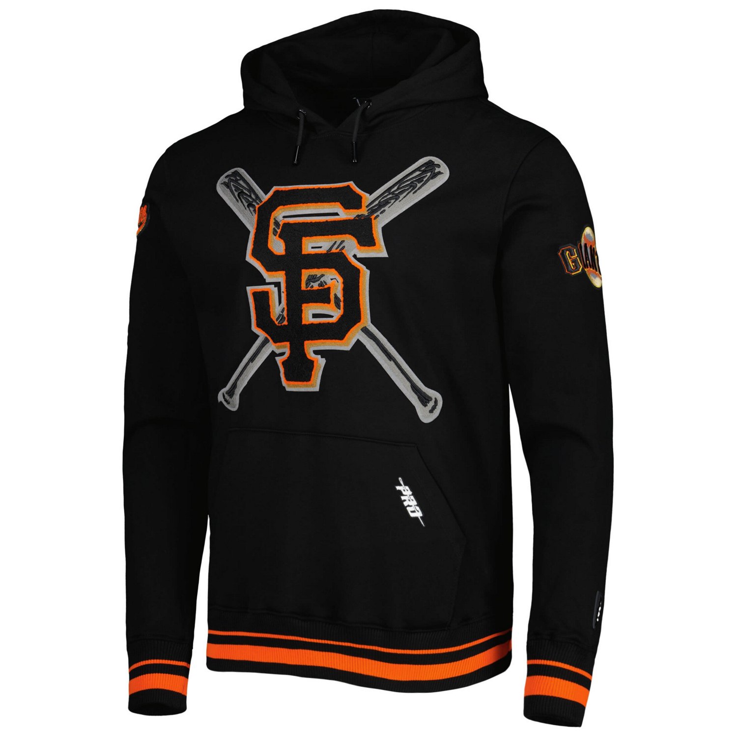 Pro Standard San Francisco Giants Mash Up Logo Pullover Hoodie - view number 2