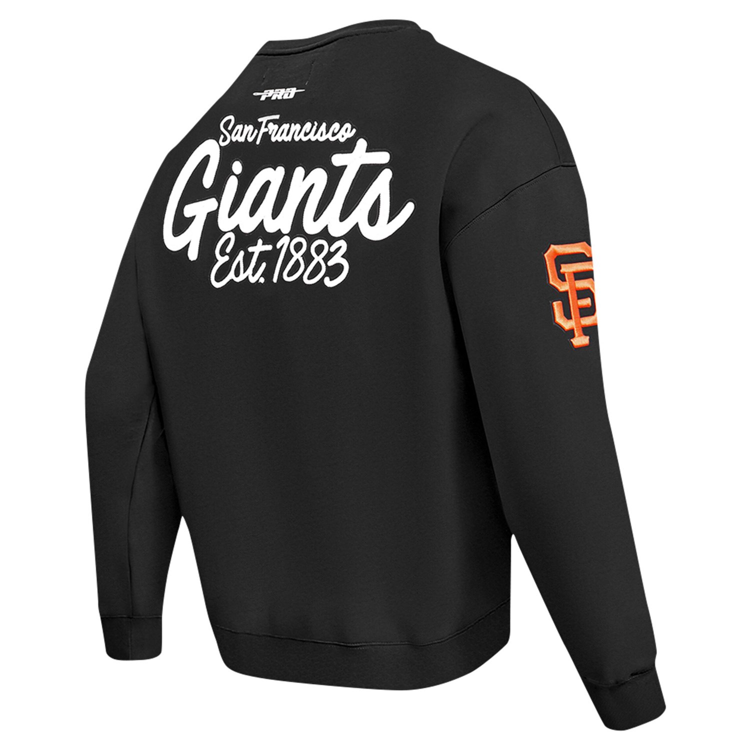 Pro Standard San Francisco Giants Paint The City Dropped Shoulder Pullover Sweatshirt - view number 3
