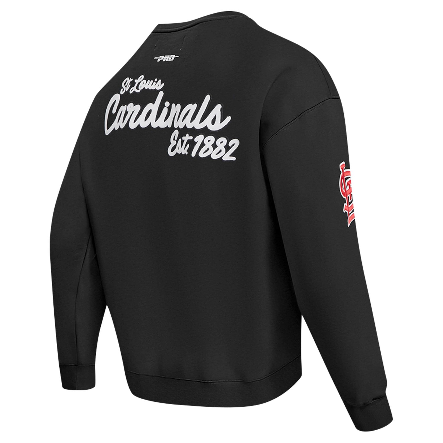 Pro Standard St Louis Cardinals Paint The City Dropped Shoulder Pullover Sweatshirt - view number 3