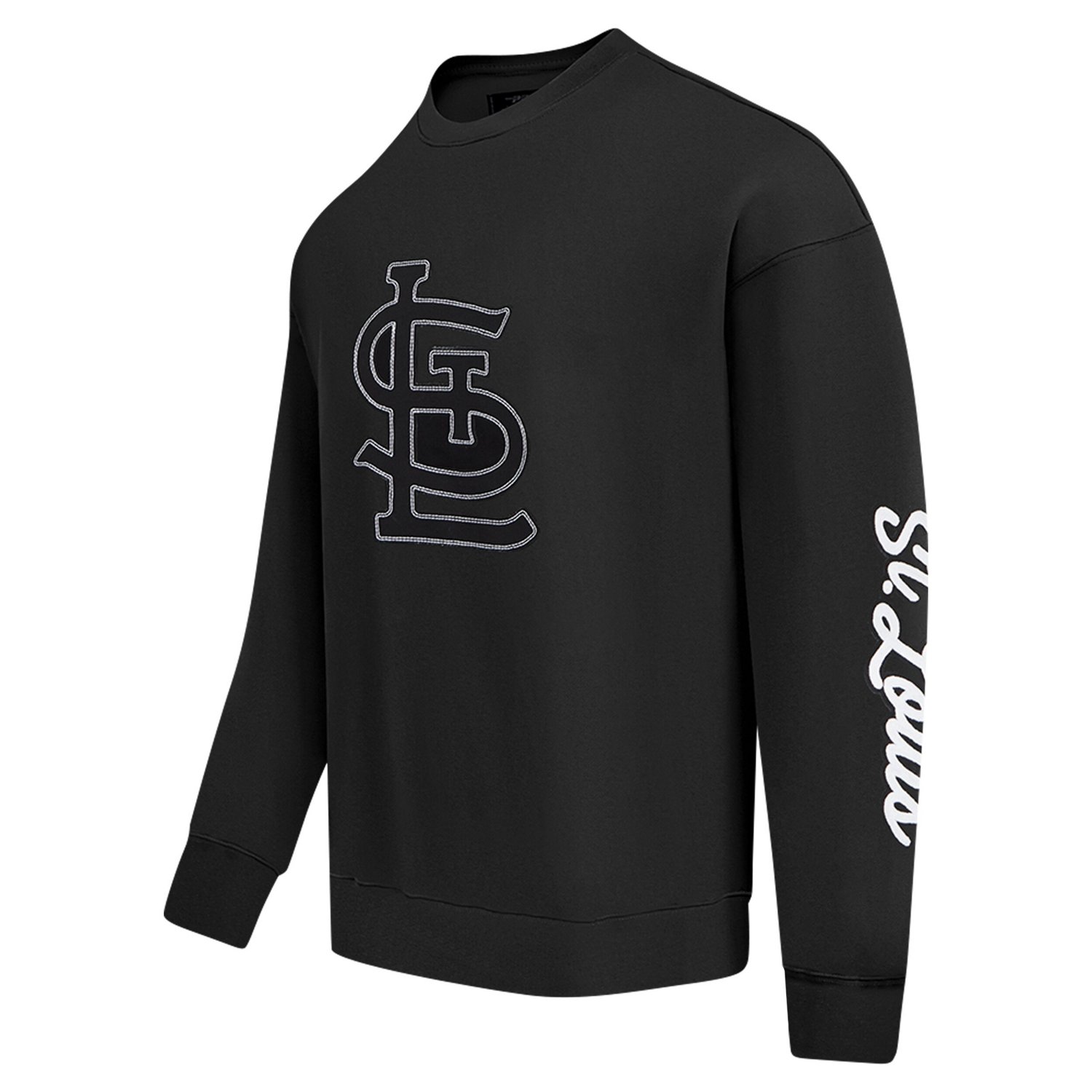 Pro Standard St Louis Cardinals Paint The City Dropped Shoulder Pullover Sweatshirt - view number 2