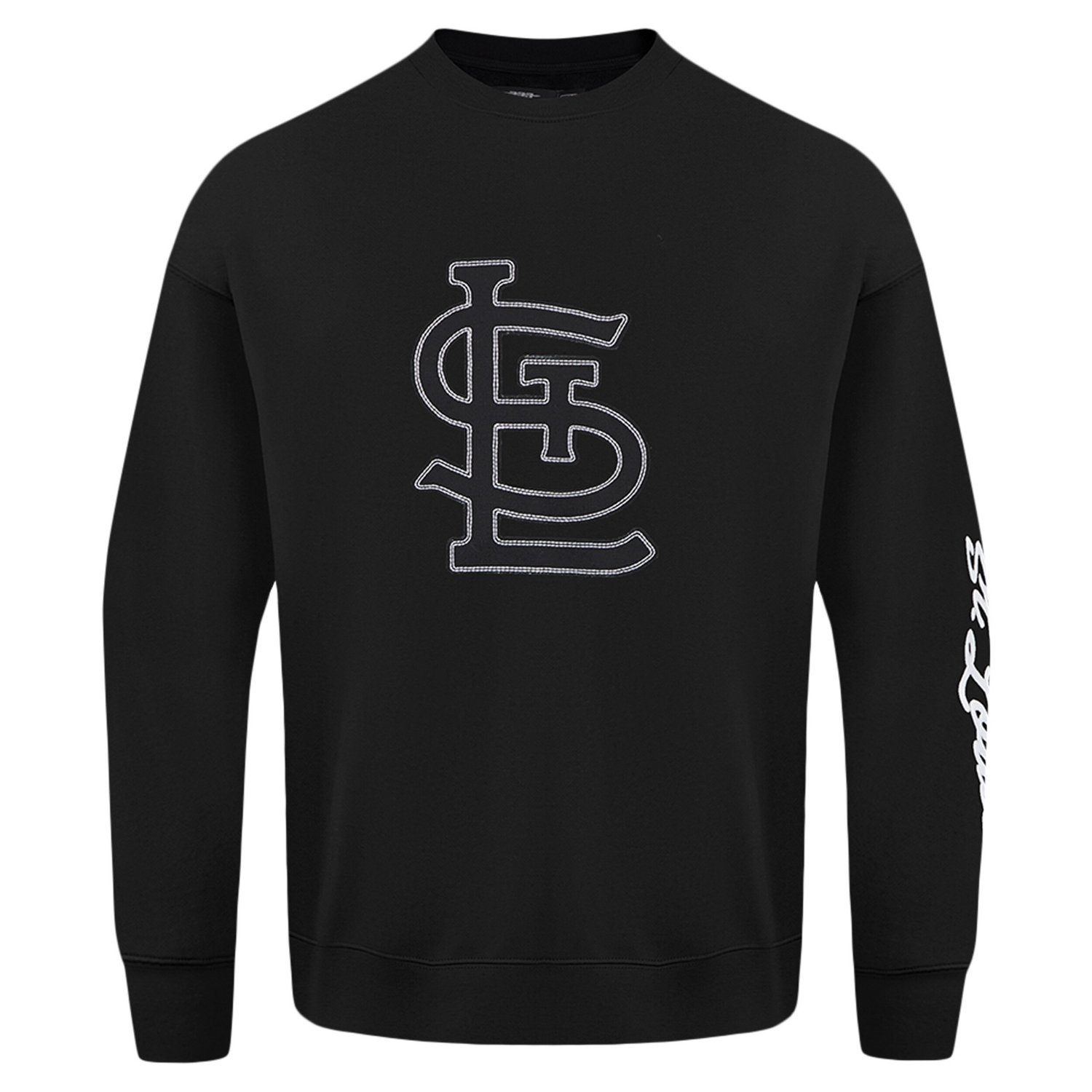 Pro Standard St Louis Cardinals Paint The City Dropped Shoulder Pullover Sweatshirt - view number 4