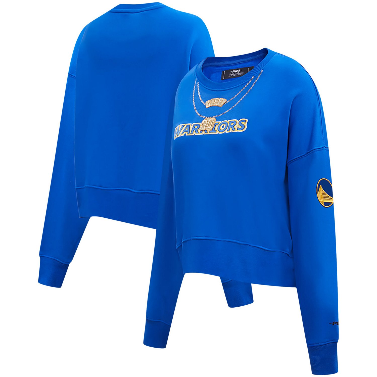 Pro Standard Stephen Curry Golden State Warriors Player Chain Pullover Sweatshirt
