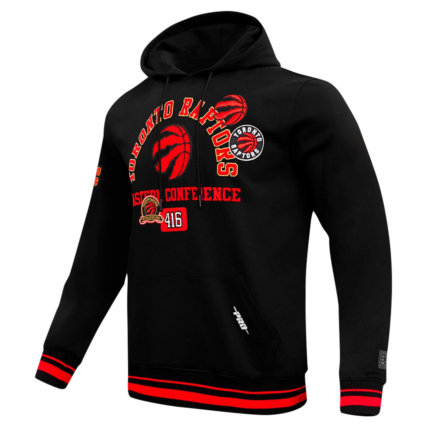Pro Standard Toronto Raptors Area Code Pullover Hoodie                                                                           - view number 2