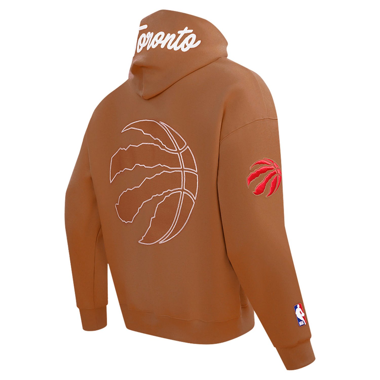 Pro Standard Toronto Raptors Paint the City Drop Shoulder Pullover Hoodie - view number 3