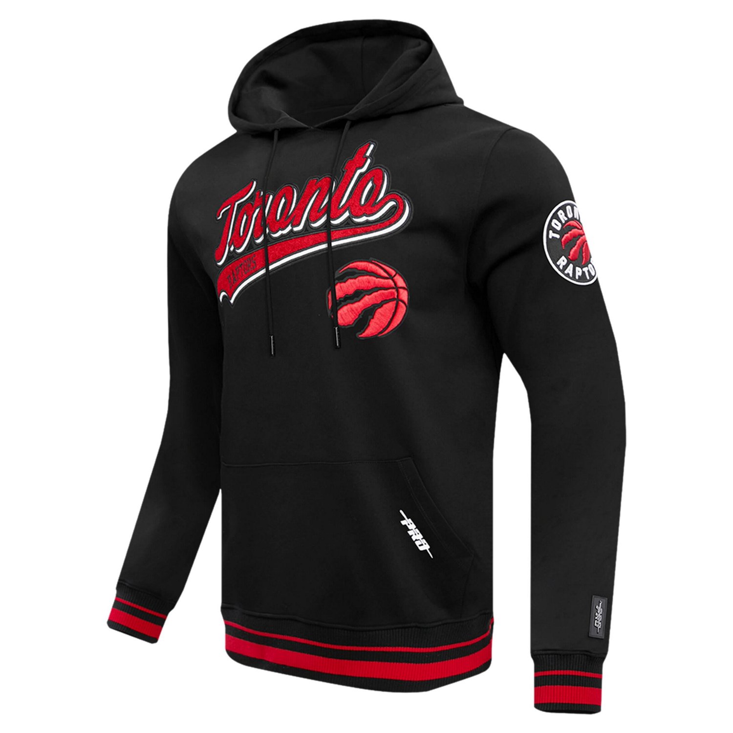 Pro Standard Toronto Raptors Script Tail Pullover Hoodie - view number 2