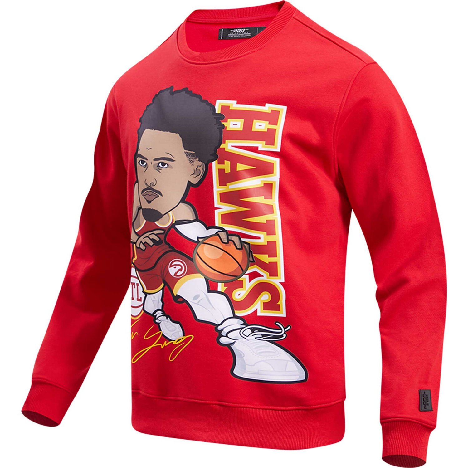 Pro Standard Trae Young Atlanta Hawks Avatar Pullover Sweatshirt