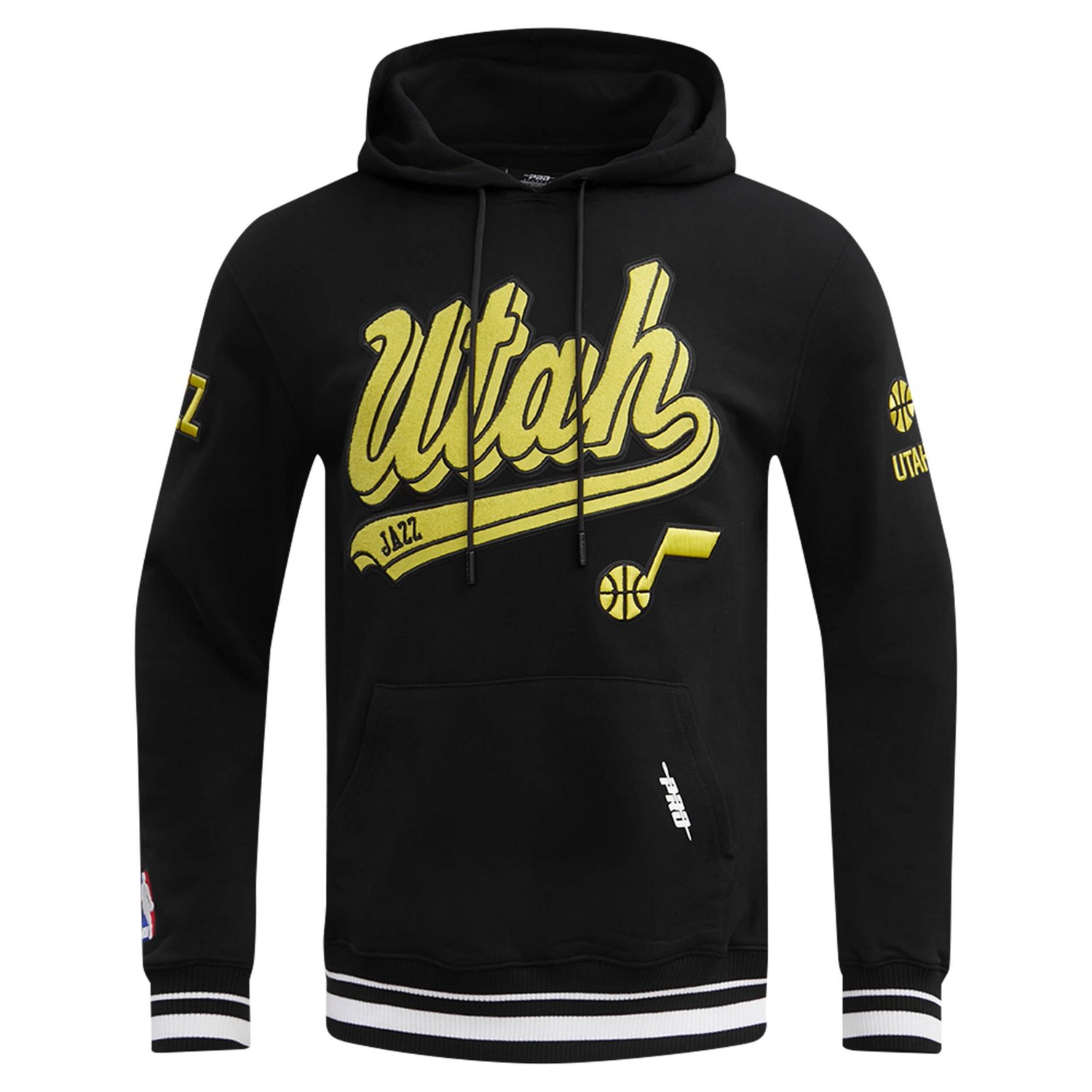 Pro Standard Utah Jazz Script Tail Pullover Hoodie                                                                               - view number 3