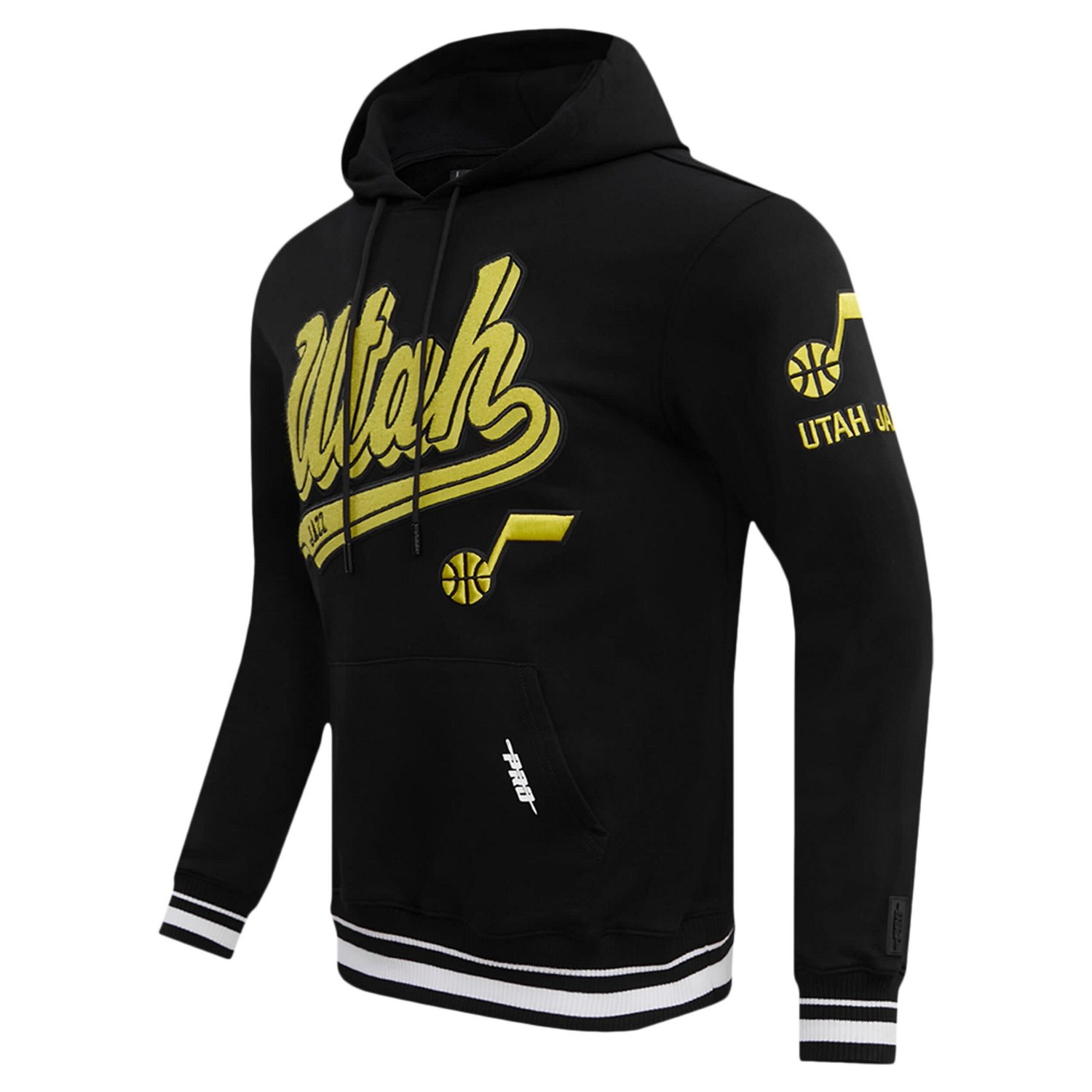 Pro Standard Utah Jazz Script Tail Pullover Hoodie                                                                               - view number 2