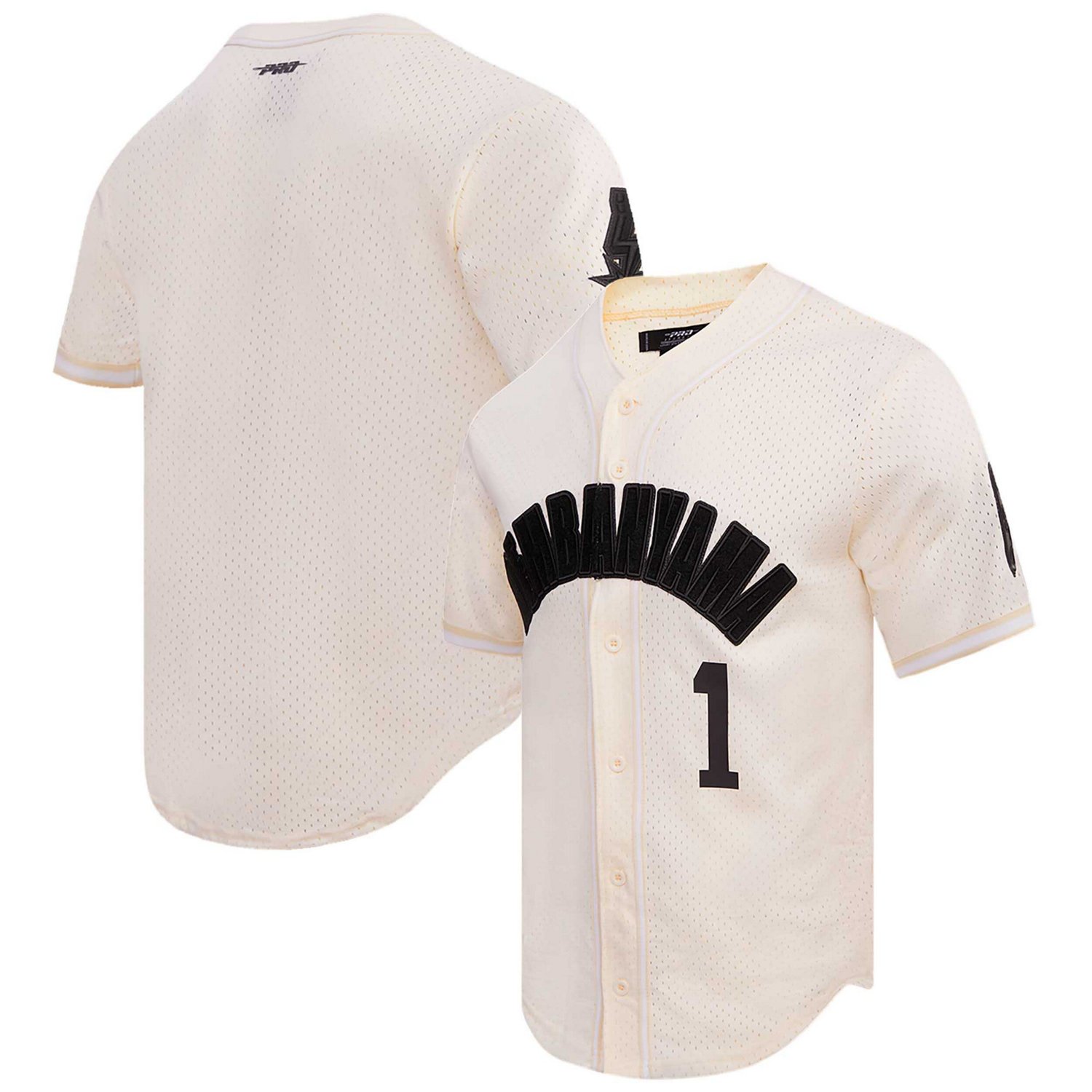 Pro Standard Victor Wembanyama San Antonio Spurs Triple Tonal Mesh Button-Up Top
