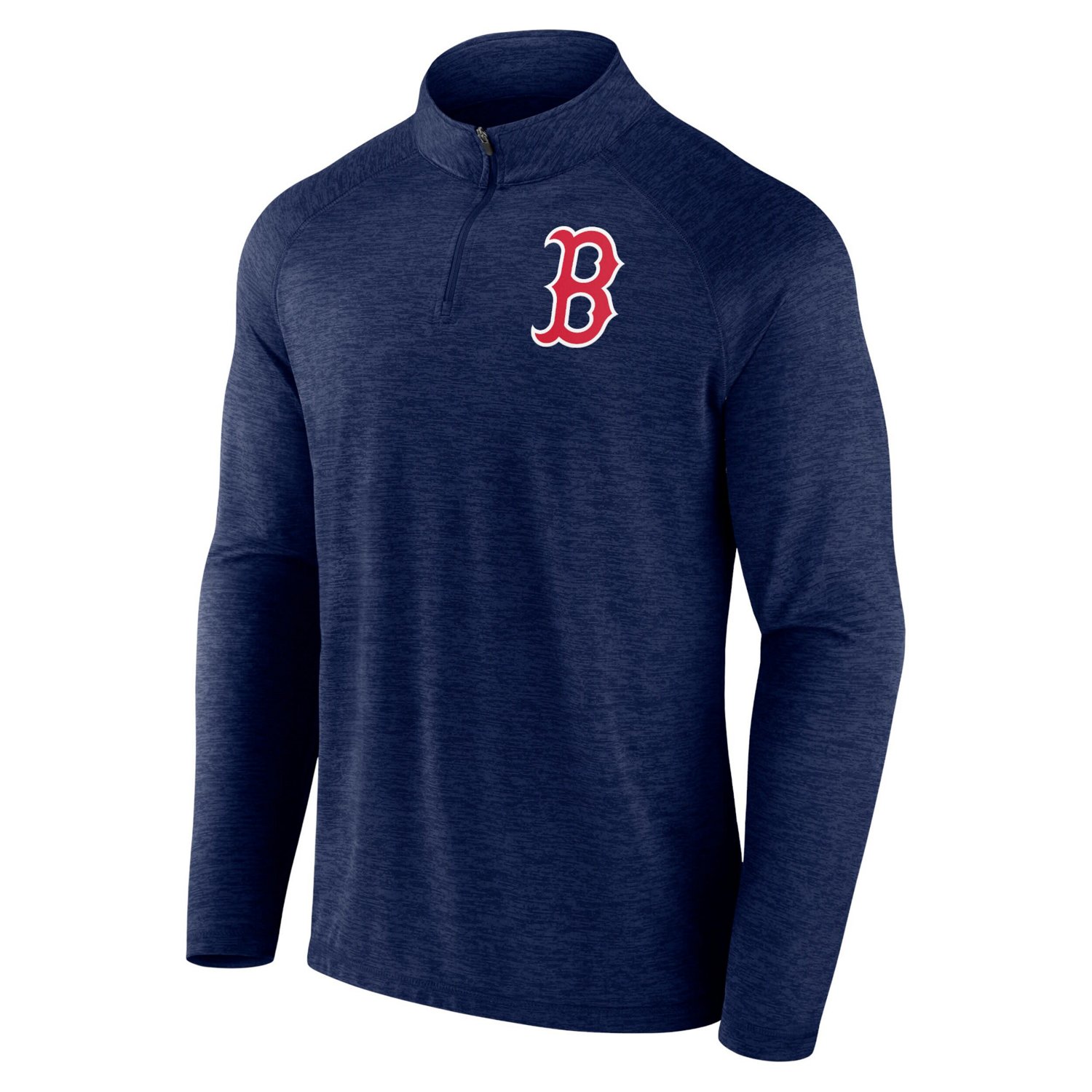 Profile Boston Red Sox Big  Tall Raglan Quarter-Zip Top - view number 2