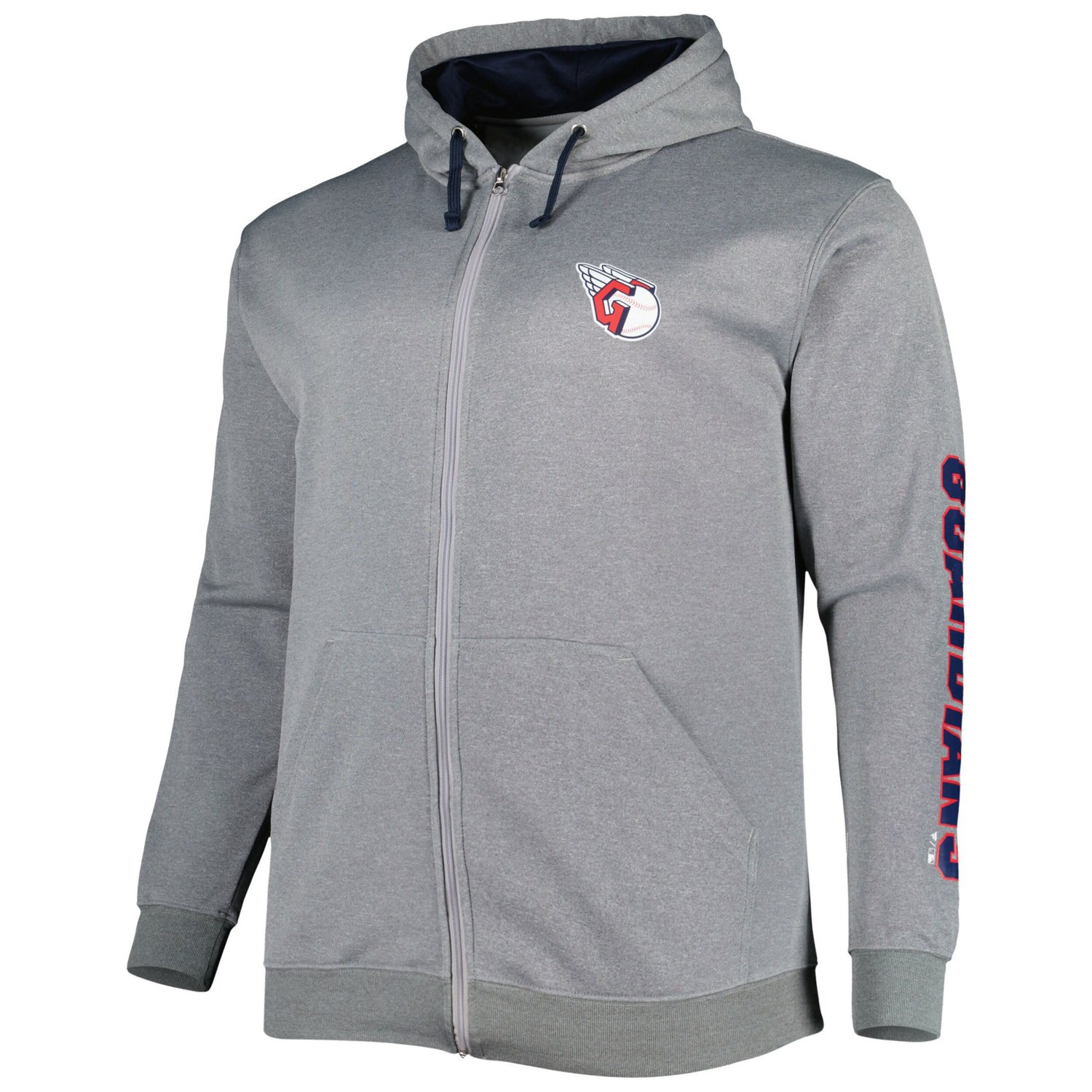 Profile Cleveland Guardians Big  Tall Pullover Hoodie - view number 2