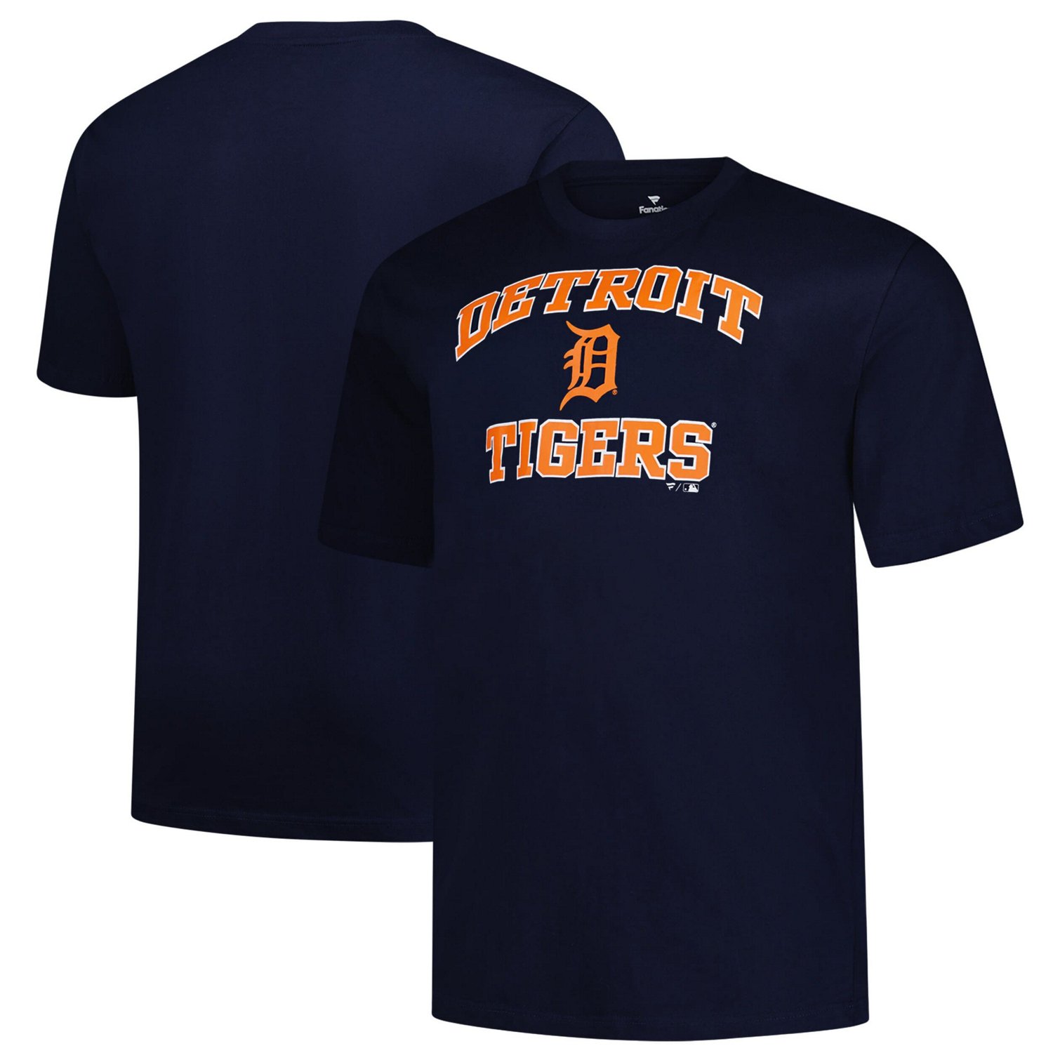 Profile Detroit Tigers Big  Tall Heart  Soul T-Shirt                                                                            