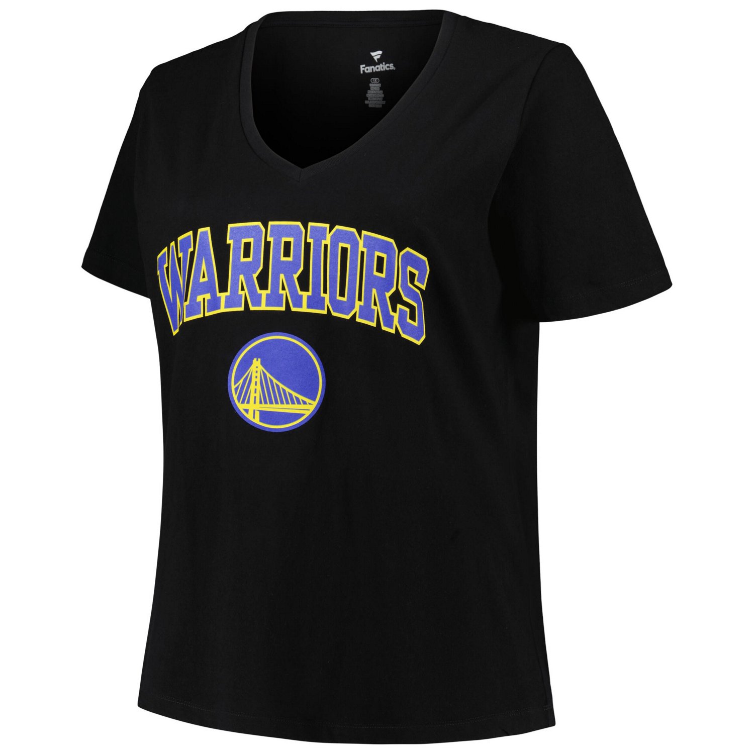 Profile Golden State Warriors Plus Arch Over Logo V-Neck T-Shirt