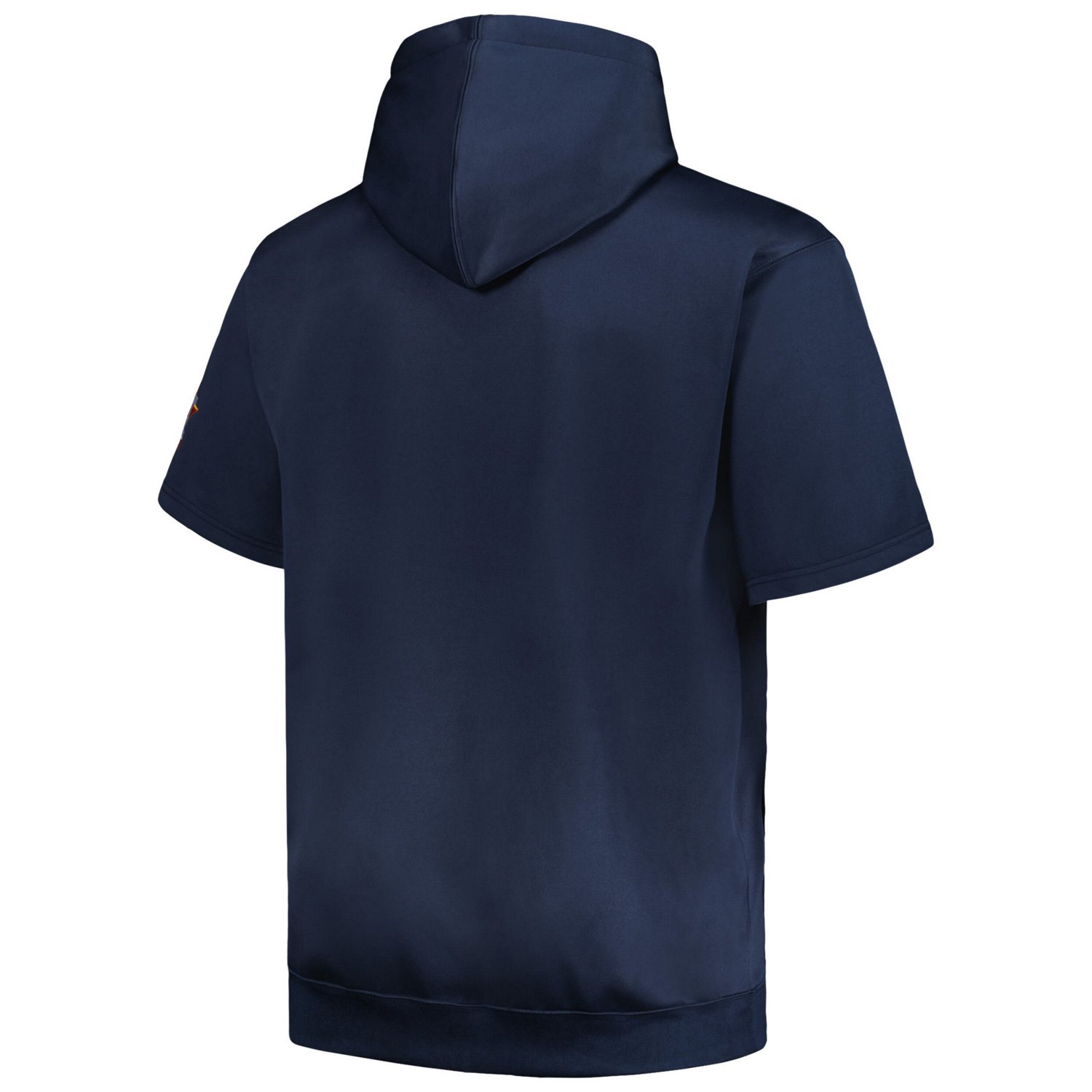 Profile Houston Astros Big  Tall Contrast Short Sleeve Pullover Hoodie